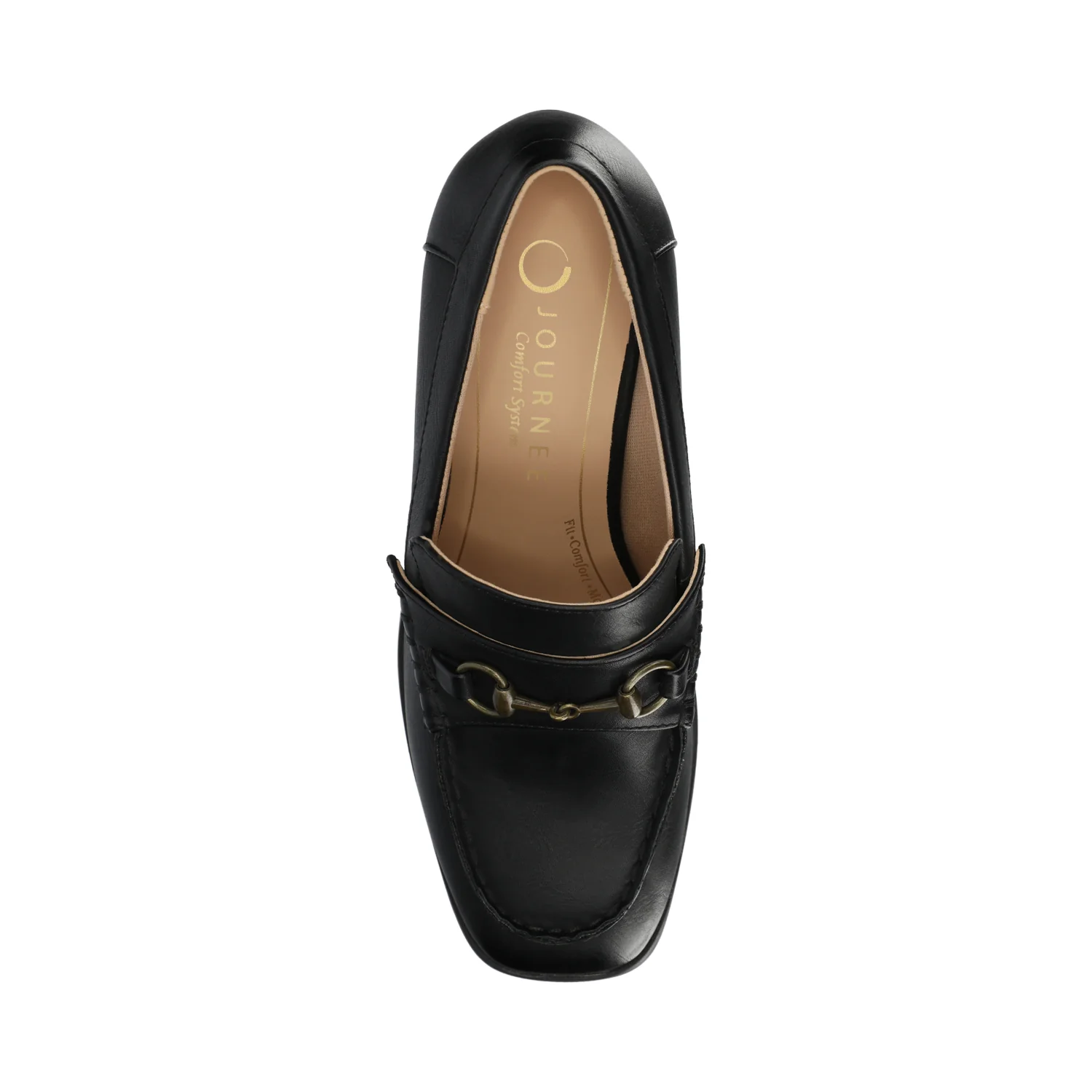 AISHA MOC TOE PUMPS - Black - Image 4
