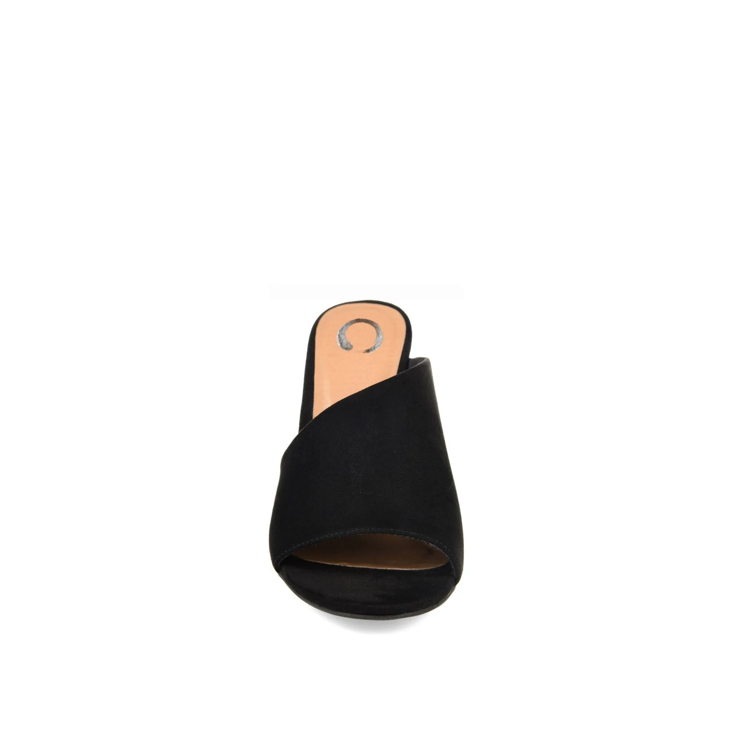 ALLEA BLOCK HEELS IN FAUX SUEDE - Black Faux Suede - Image 5