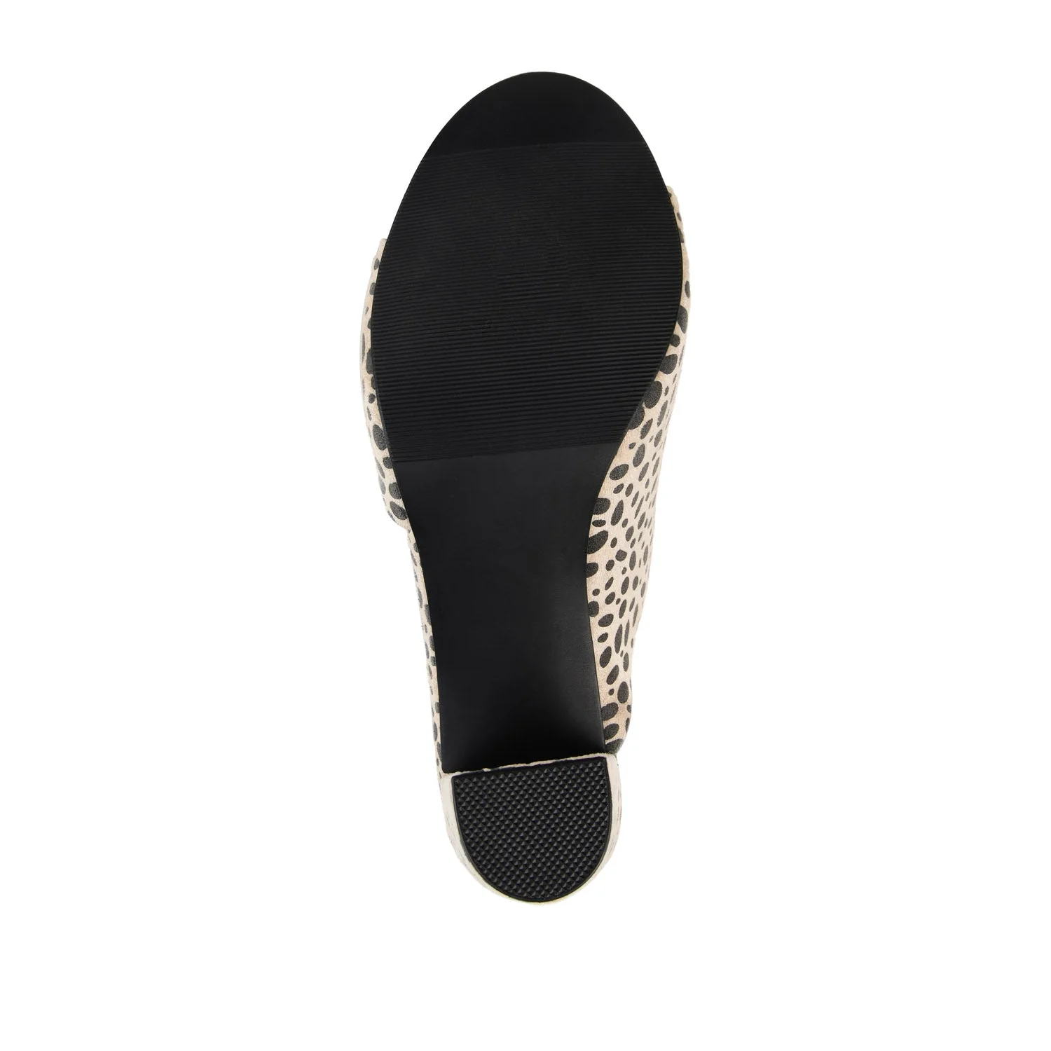 ALLEA BLOCK HEELS IN FAUX SUEDE - Cheetah Faux Suede 2 - Image 9