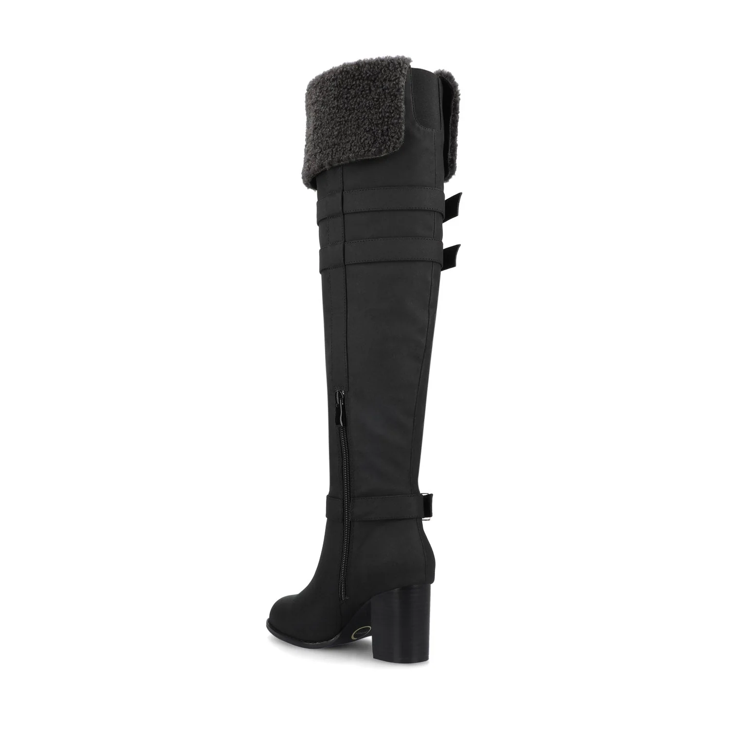 ALYZA OVER THE KNEE BOOTS - Black - Image 3