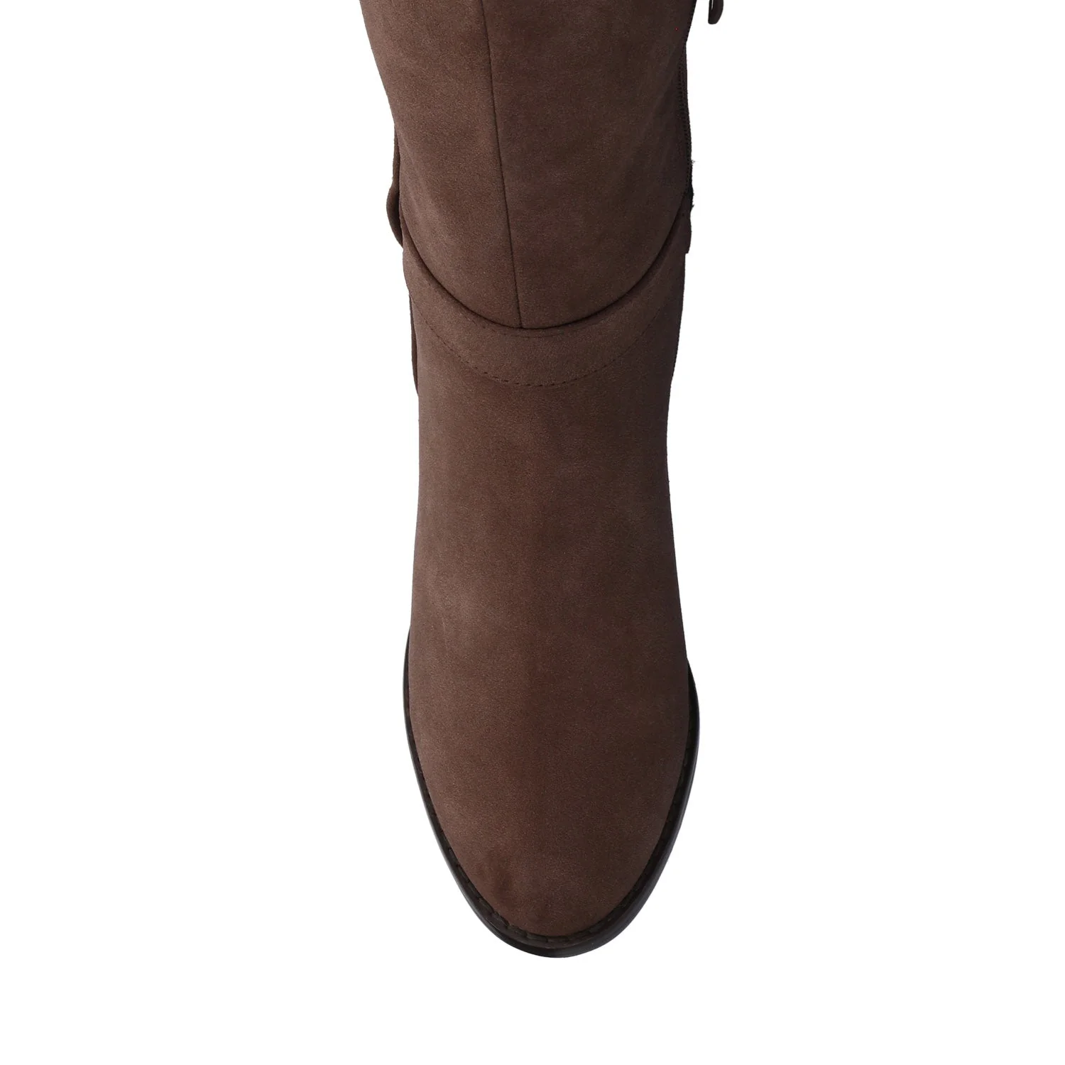 ALYZA OVER THE KNEE BOOTS - Chocolate - Image 4