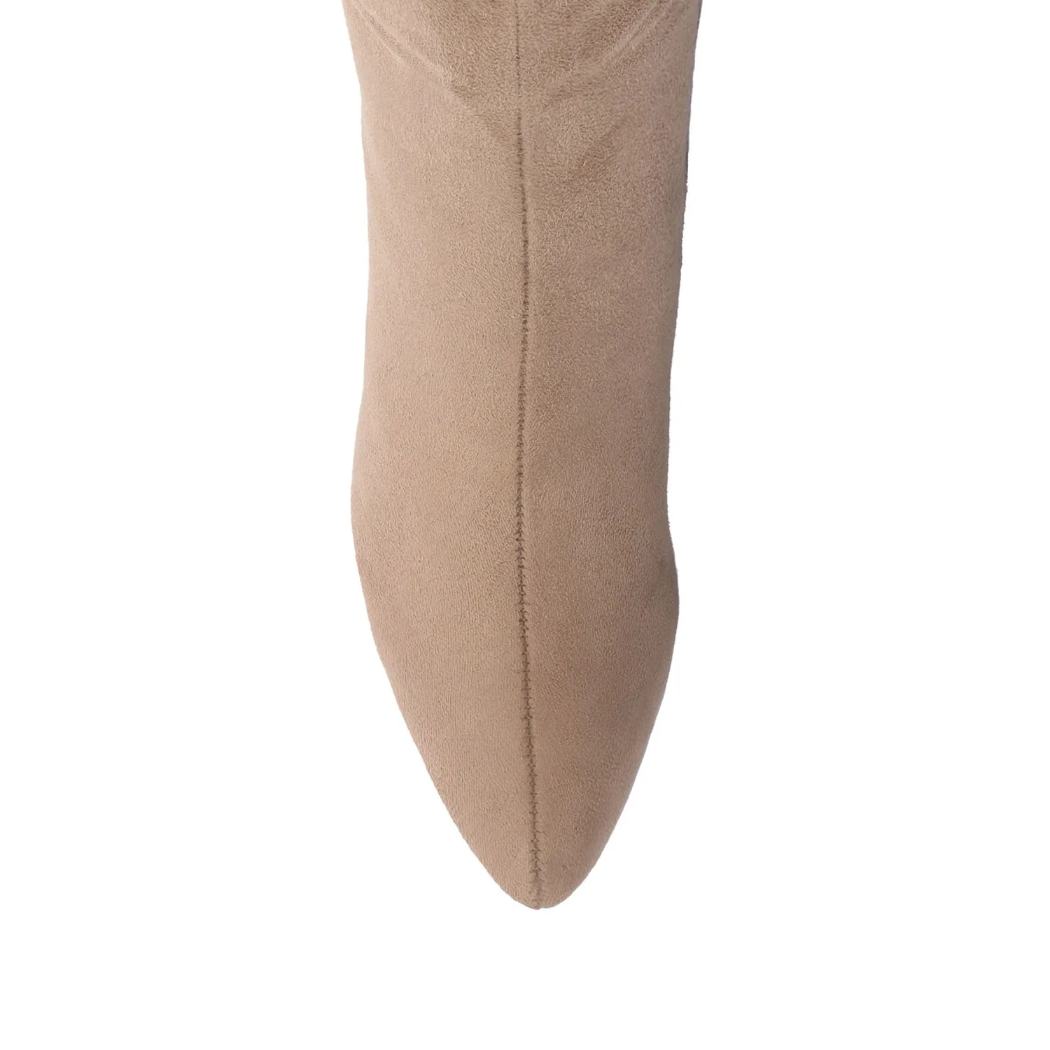 AMEYLIA KNEE-HIGH BOOTS IN WIDE WIDTH & CALF - Beige - Image 6