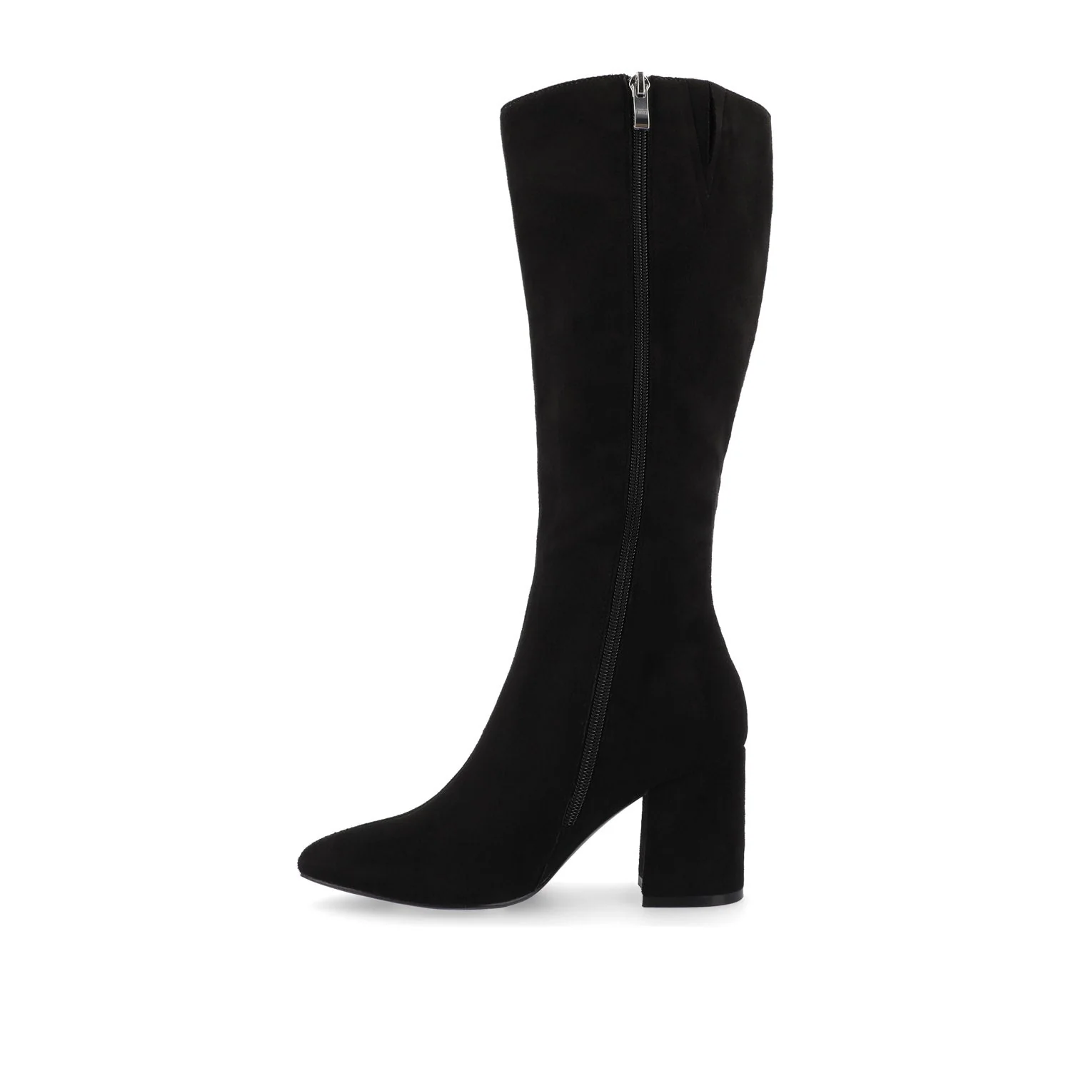 AMEYLIA KNEE-HIGH BOOTS IN WIDE WIDTH & CALF - Black - Image 3