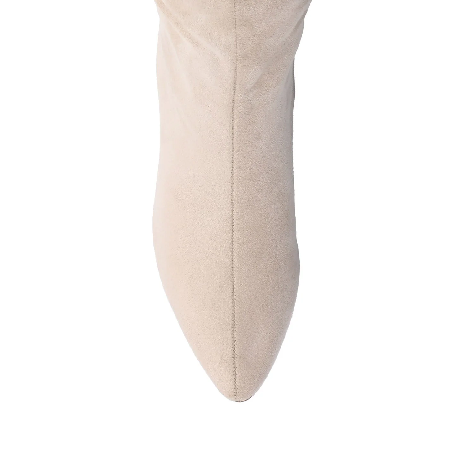 AMEYLIA KNEE-HIGH BOOTS IN WIDE WIDTH & CALF - Bone - Image 6