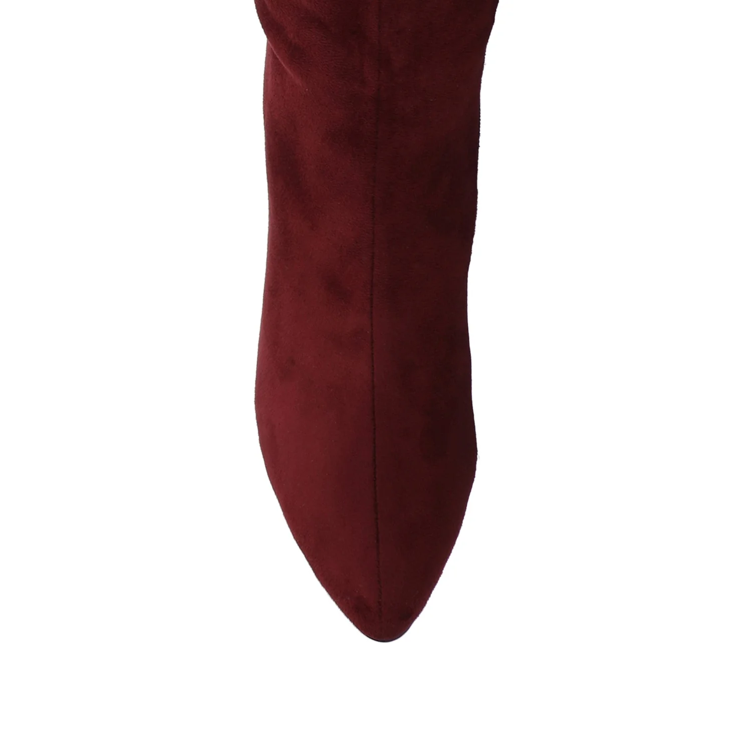AMEYLIA KNEE-HIGH BOOTS IN WIDE WIDTH & CALF - Oxblood - Image 4