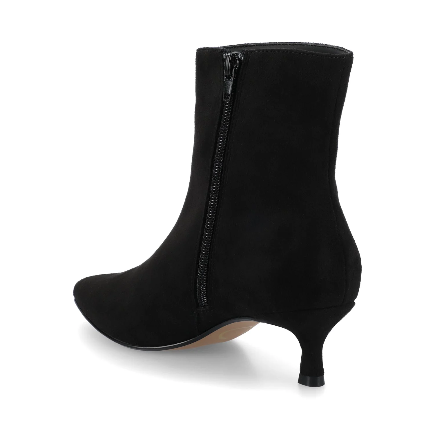 ARELY POINTED TOE BOOTIES - Black Suede - Image 3