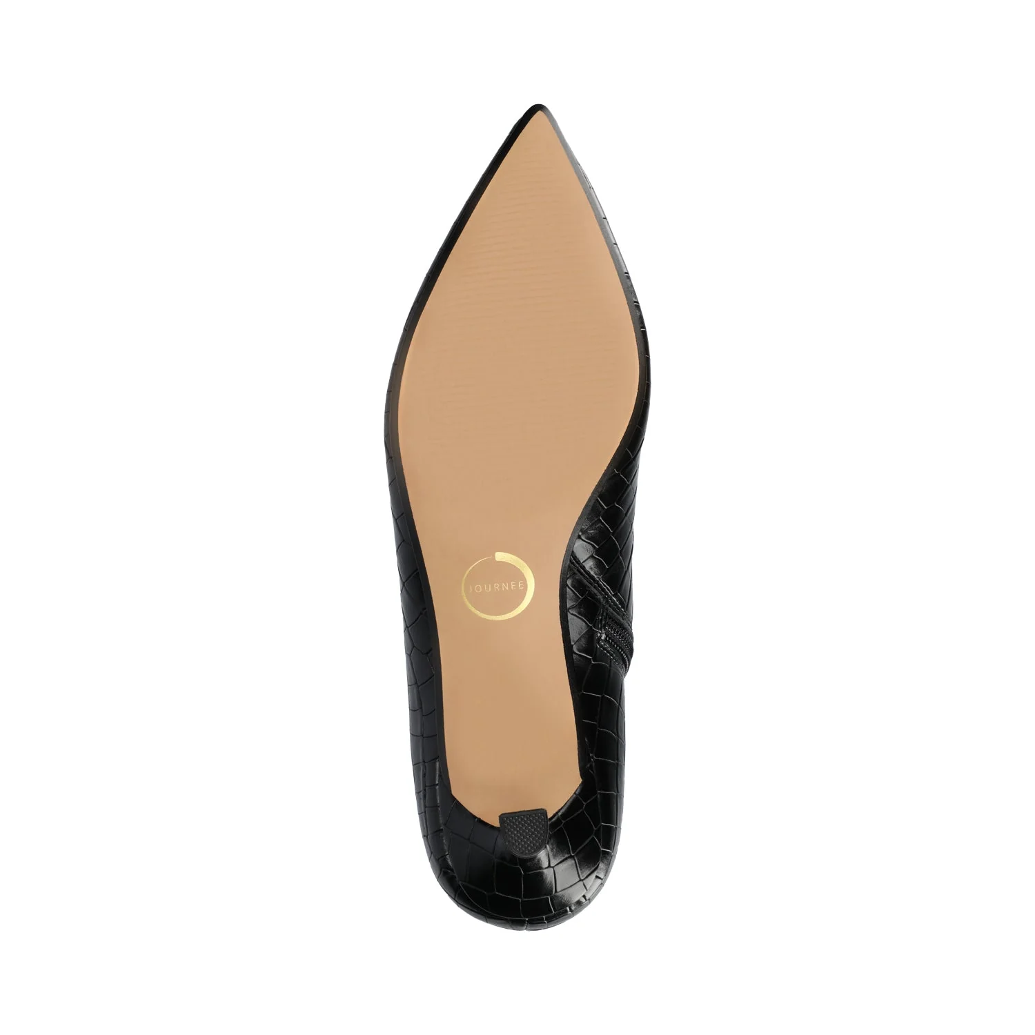 ARELY POINTED TOE BOOTIES - Black Croco - Image 5