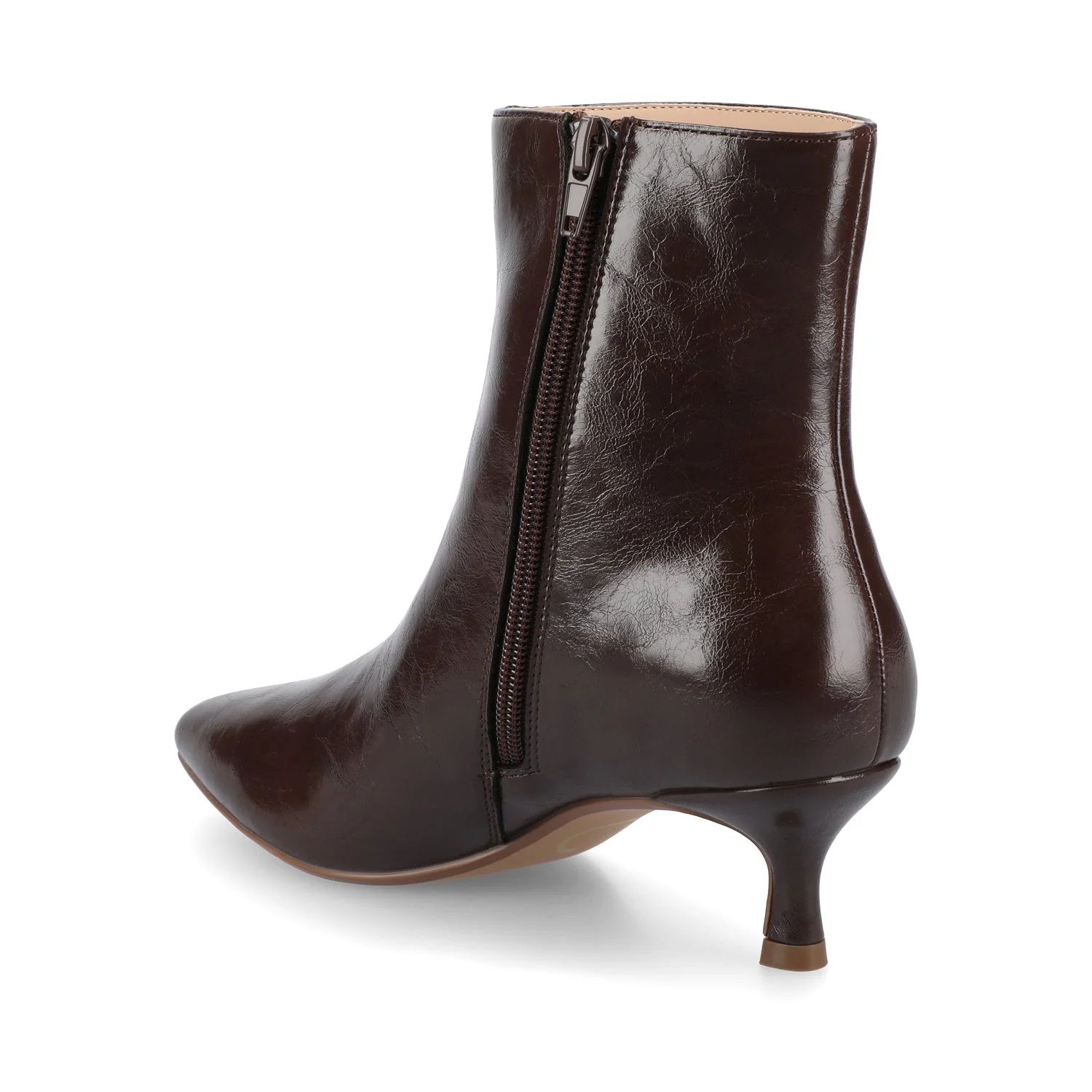 ARELY POINTED TOE BOOTIES - Chocolate - Image 3