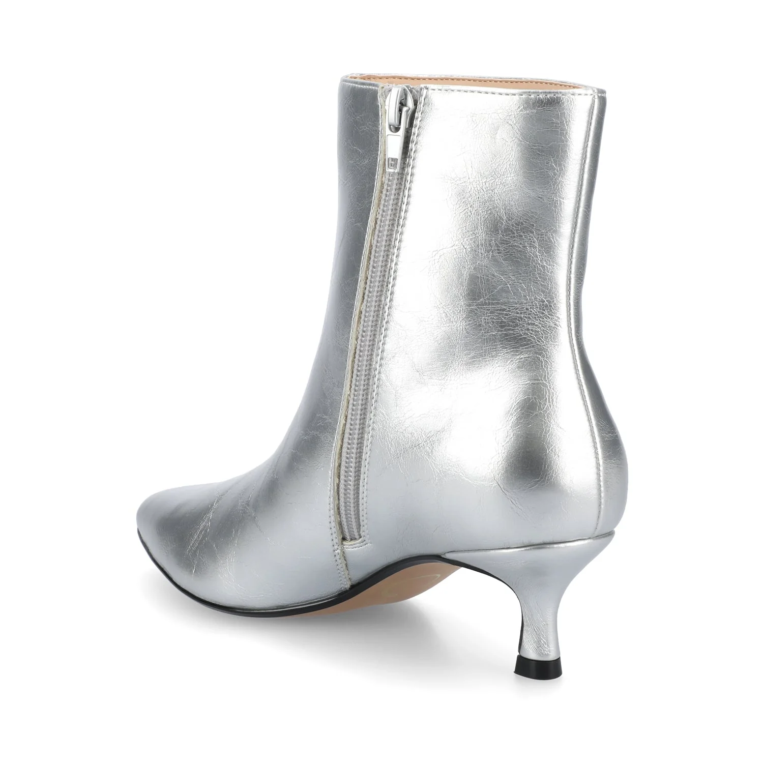 ARELY POINTED TOE BOOTIES - Silver - Image 3