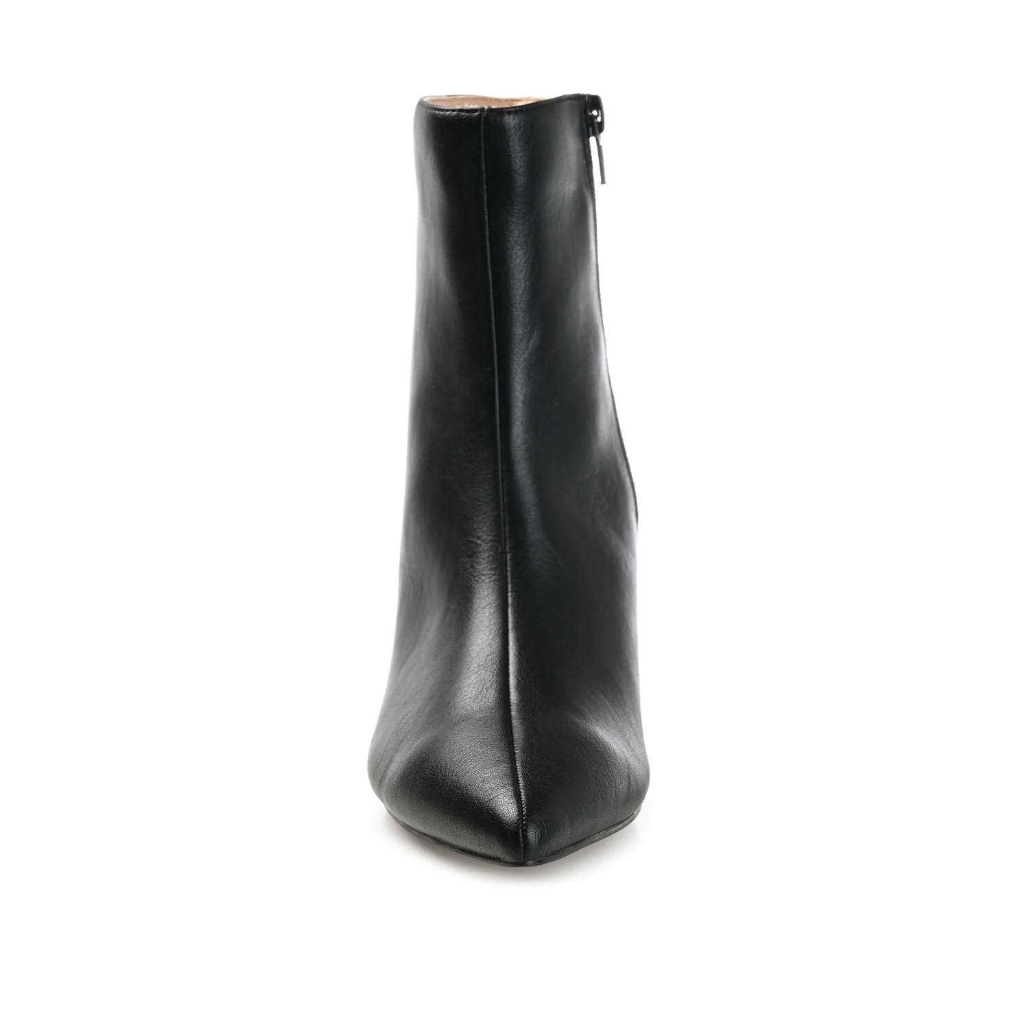 ARELY POINTED TOE BOOTIES IN WIDE - Black PU - Image 5