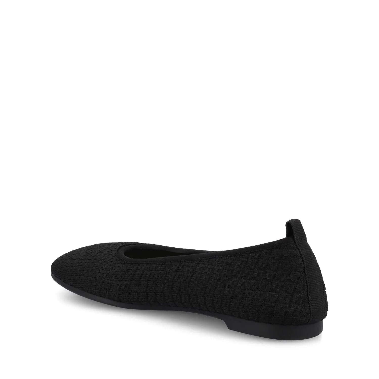 ARIA KNIT FLATS - Black - Image 3