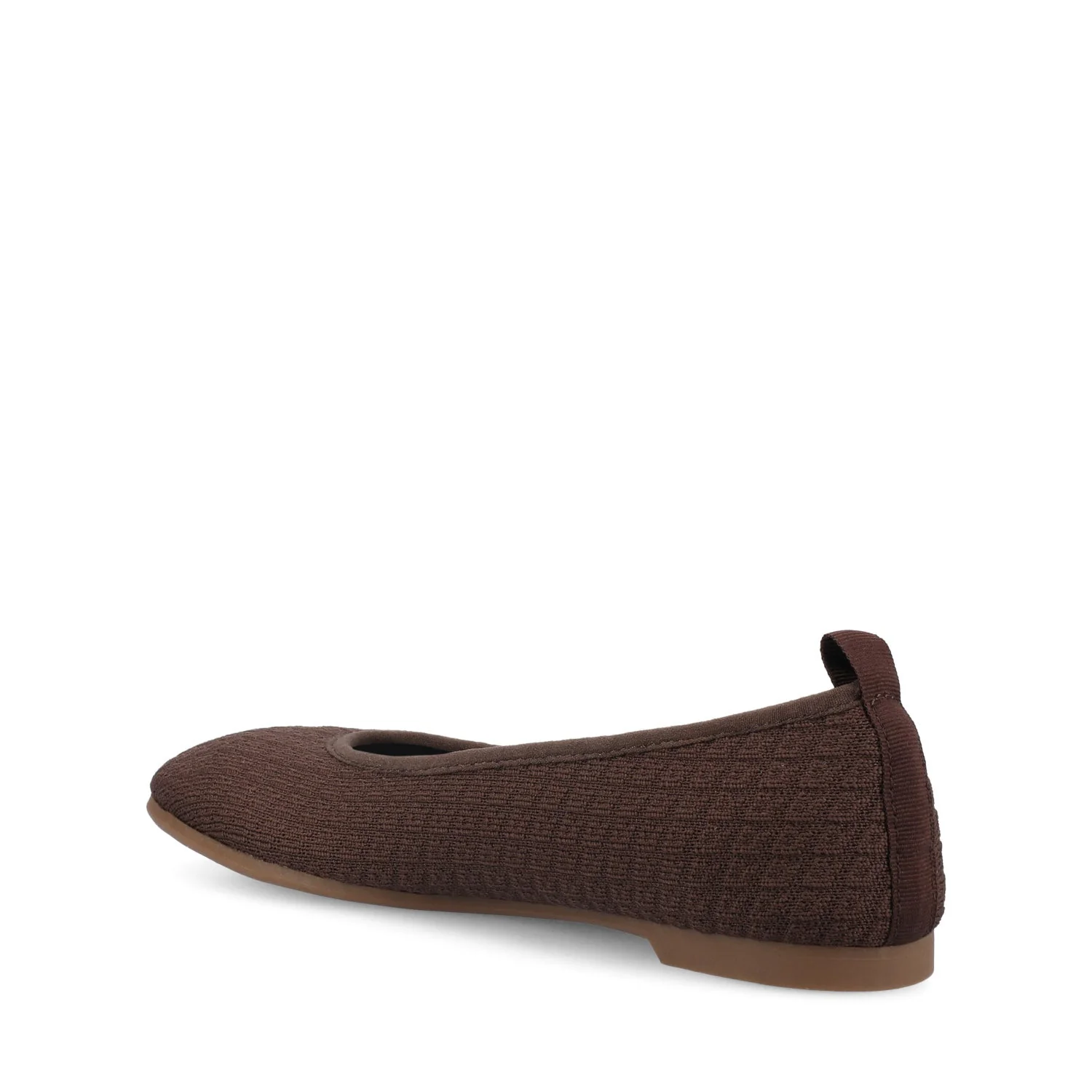 ARIA KNIT FLATS - Chocolate - Image 3