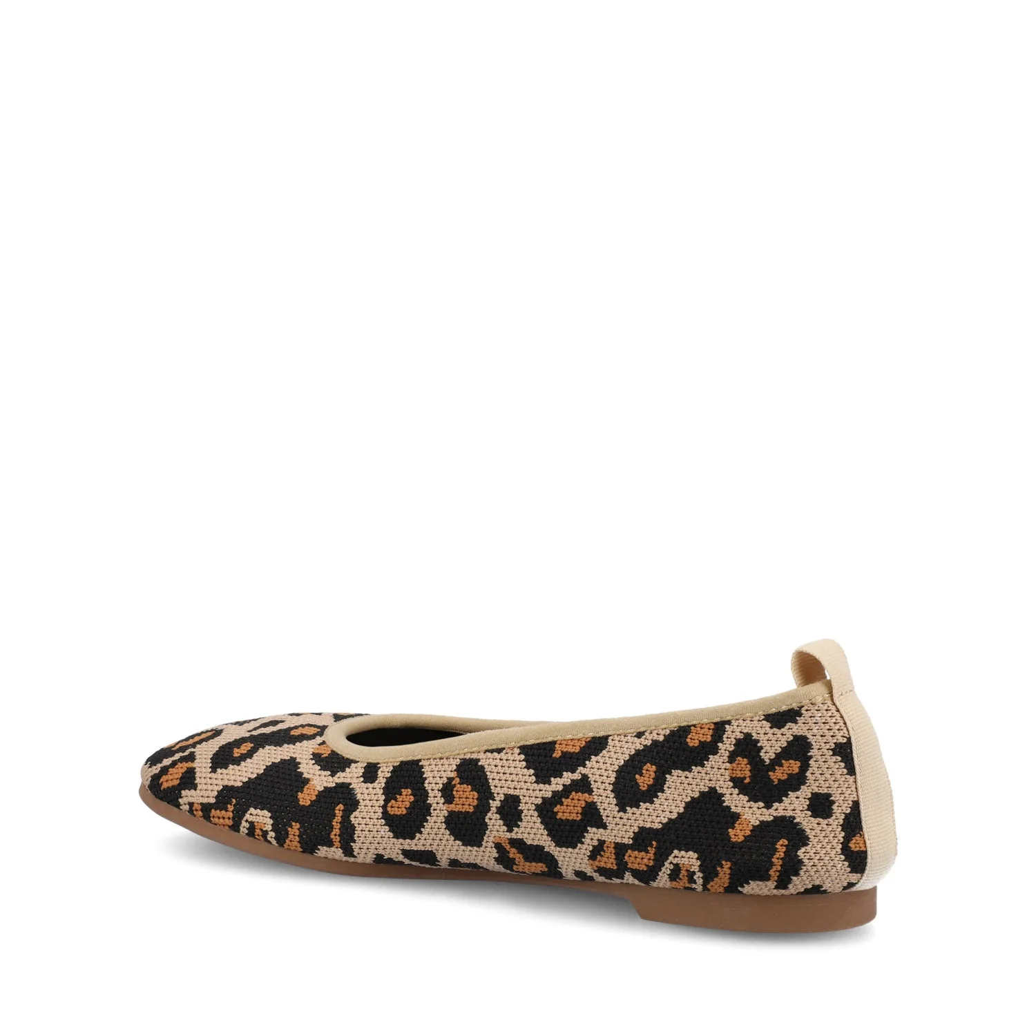 ARIA KNIT FLATS - Leopard - Image 3