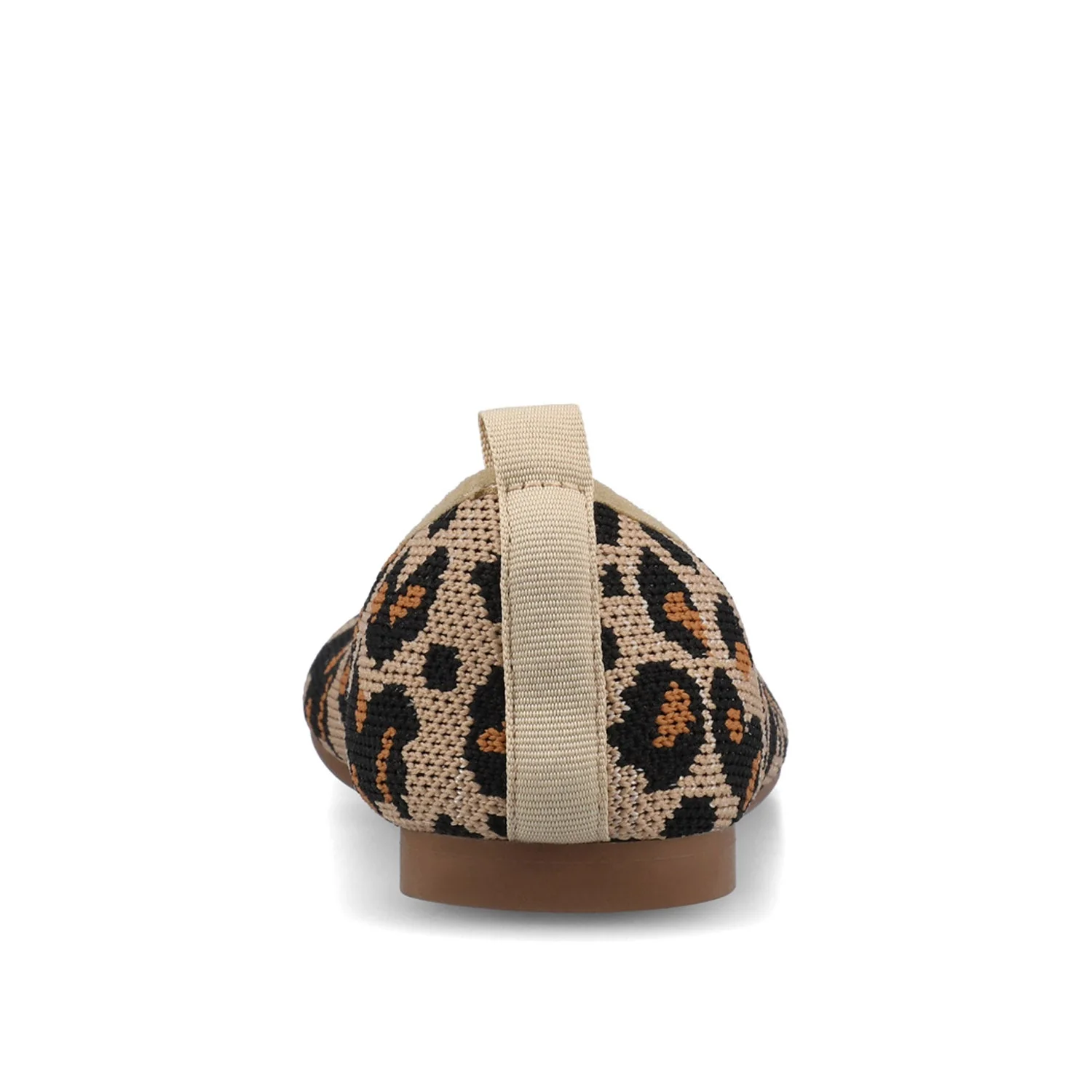 ARIA KNIT FLATS - Leopard - Image 6