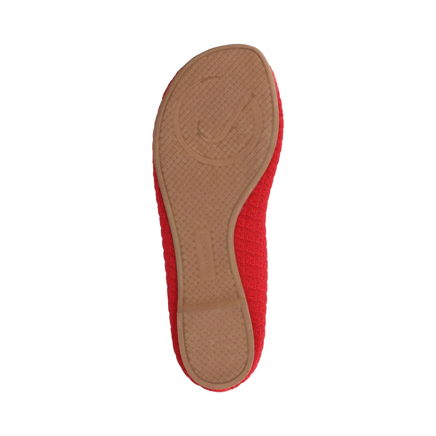 ARIA KNIT FLATS - Red - Image 5