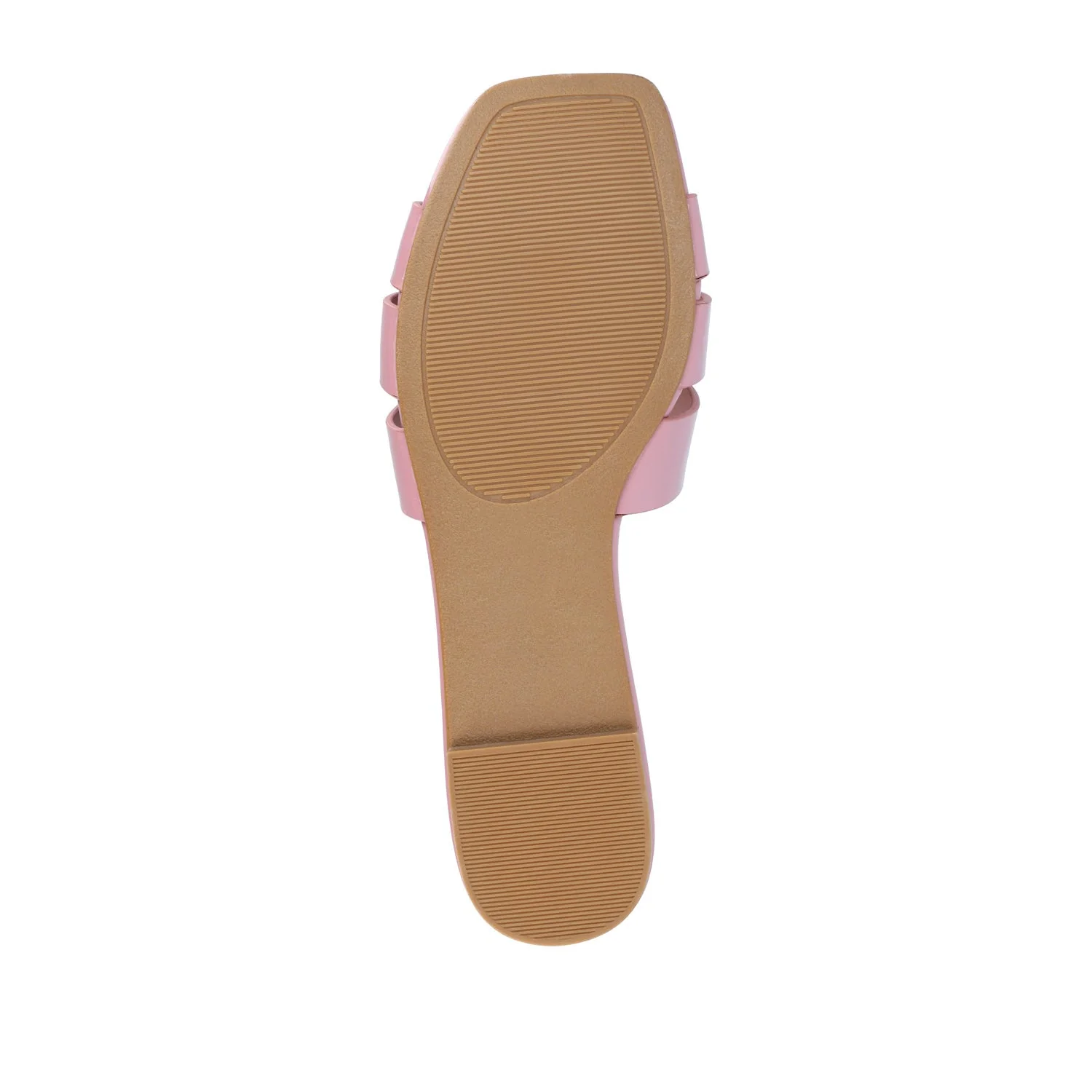 ARRINA STATEMENT PATENT SLIDE SANDALS IN WIDE - Rose Patent - Image 9