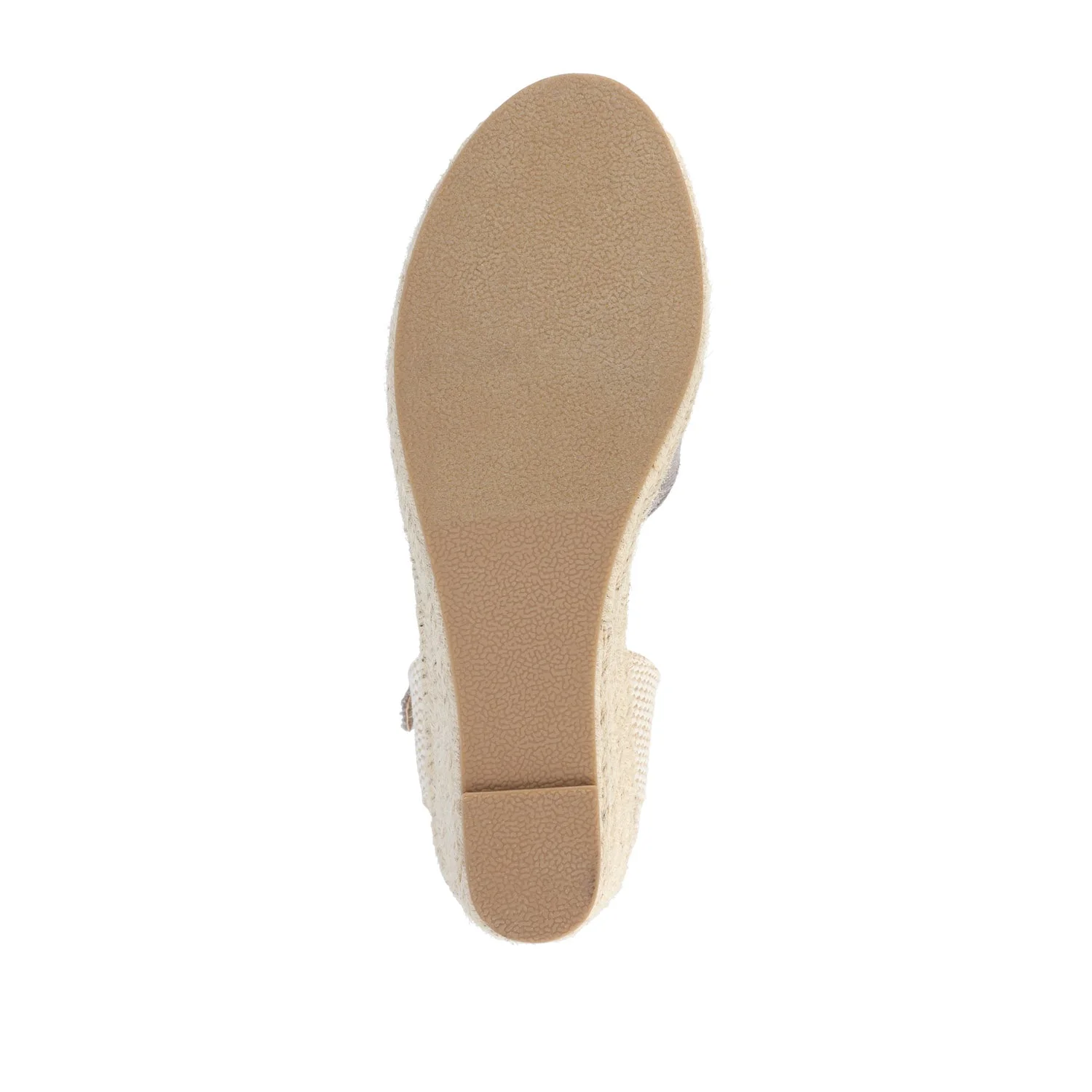 ASHLYN ESPADRILLE WEDGE SANDALS IN CANVAS - Grey Fabric - Image 8