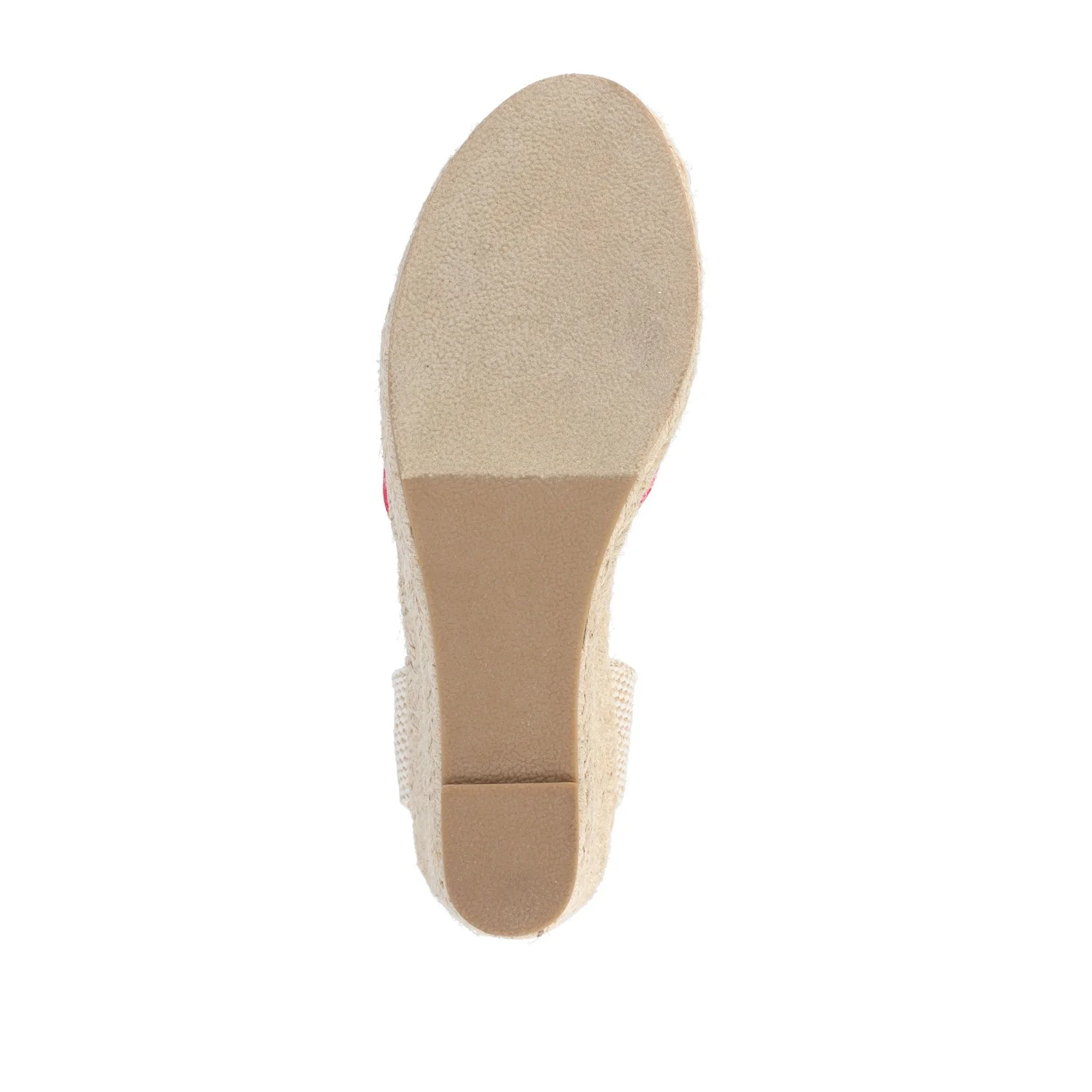 ASHLYN ESPADRILLE WEDGE SANDALS IN CANVAS - Red Fabric - Image 8