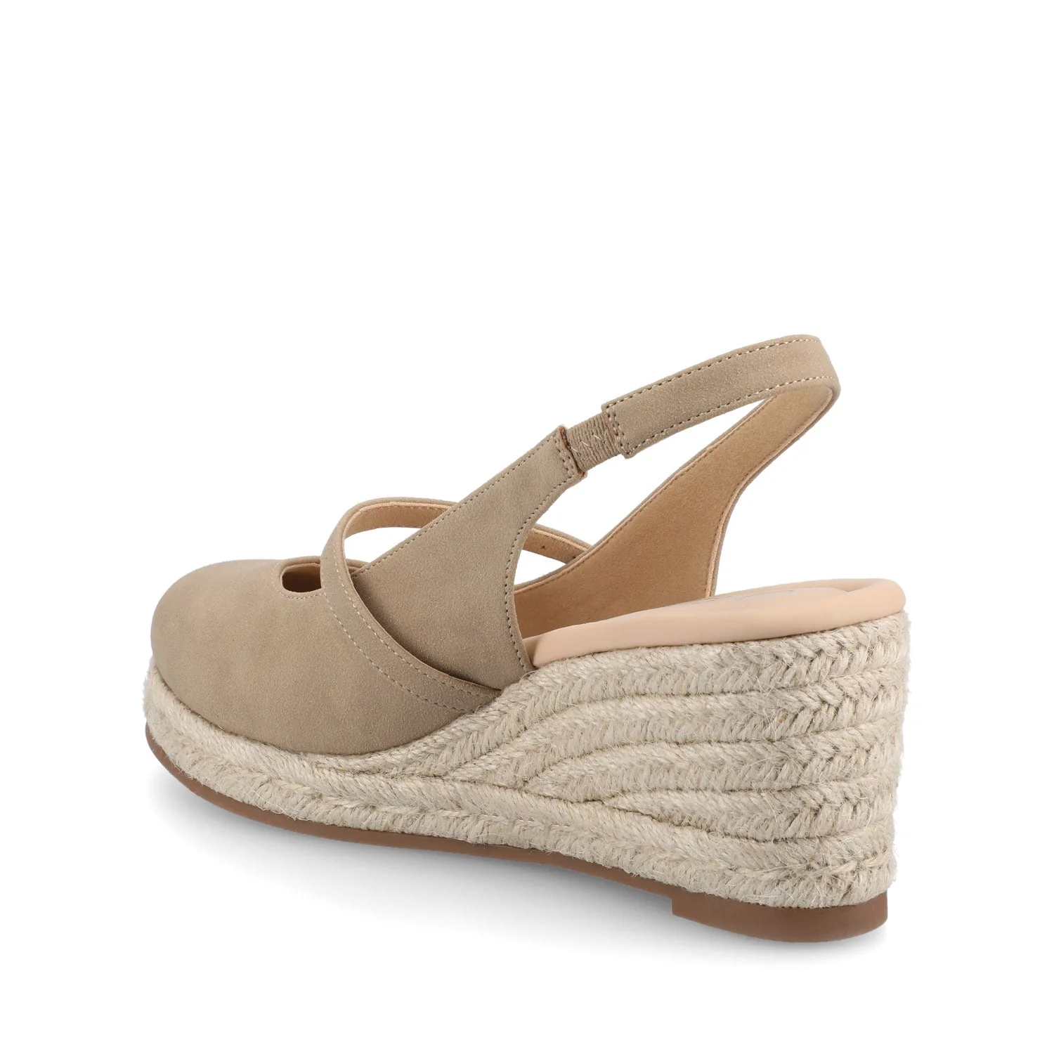 ASMYNA ESPADRILLE WEDGES - Sand - Image 3