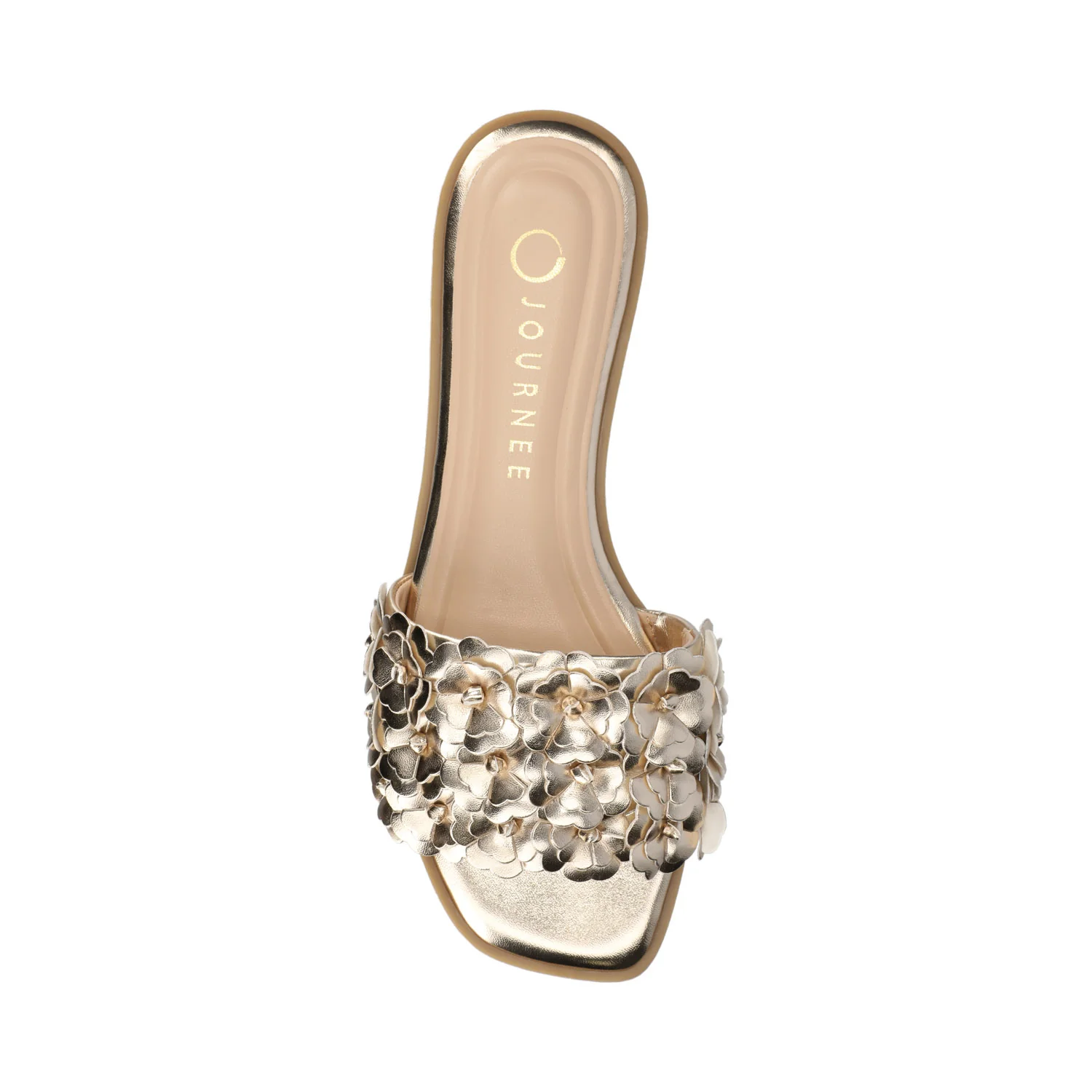 AZALEA SLIP ON SANDALS - Gold - Image 6