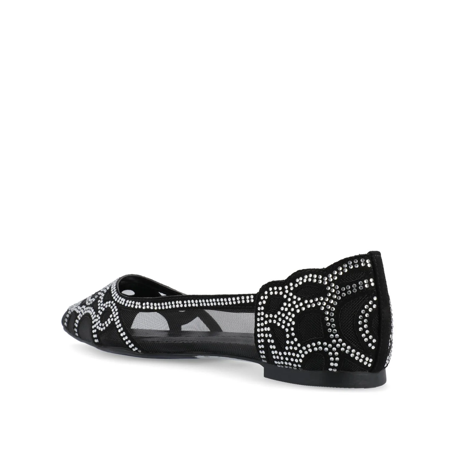 BATAVIA BALLET FLATS IN WIDE - Black Mesh - Image 4