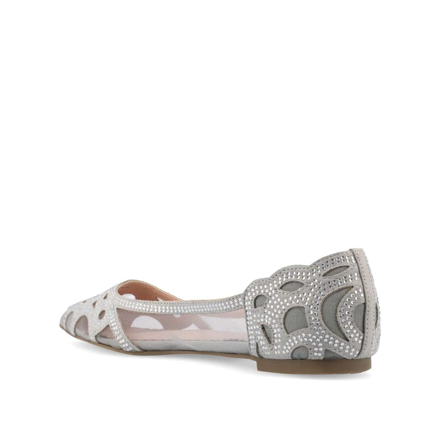 BATAVIA BALLET FLATS IN WIDE - Grey Mesh - Image 4