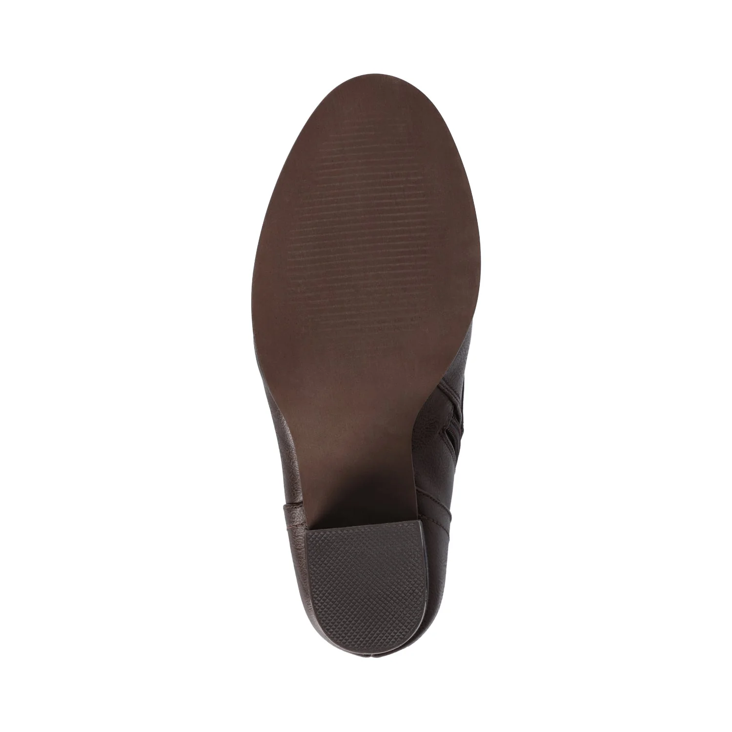 BAYLOR VEGAN LEATHER LACE-UP BOOTIES - Brown PU - Image 7
