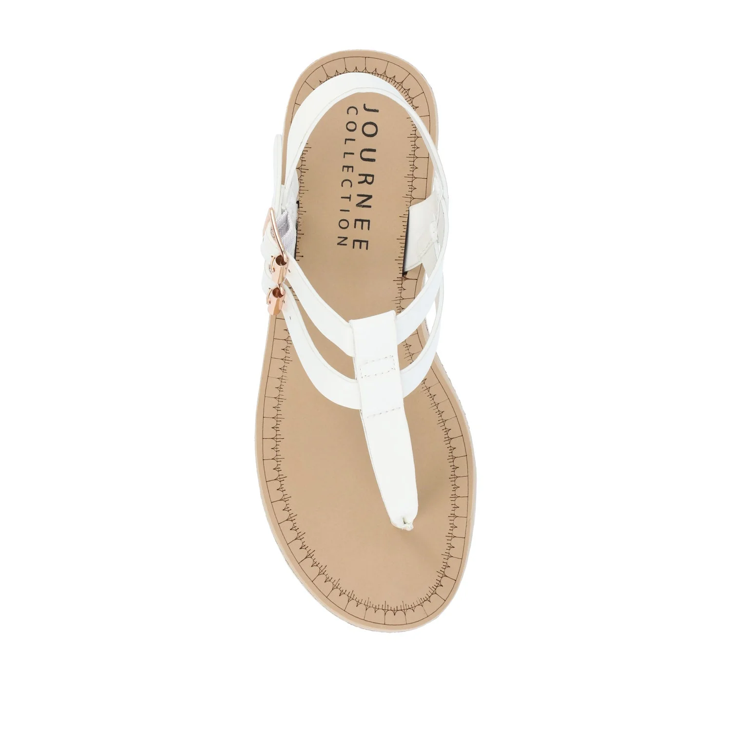 BIANCA WEDGE HEELED SANDALS IN CLASSIC COLORS - White - Image 6