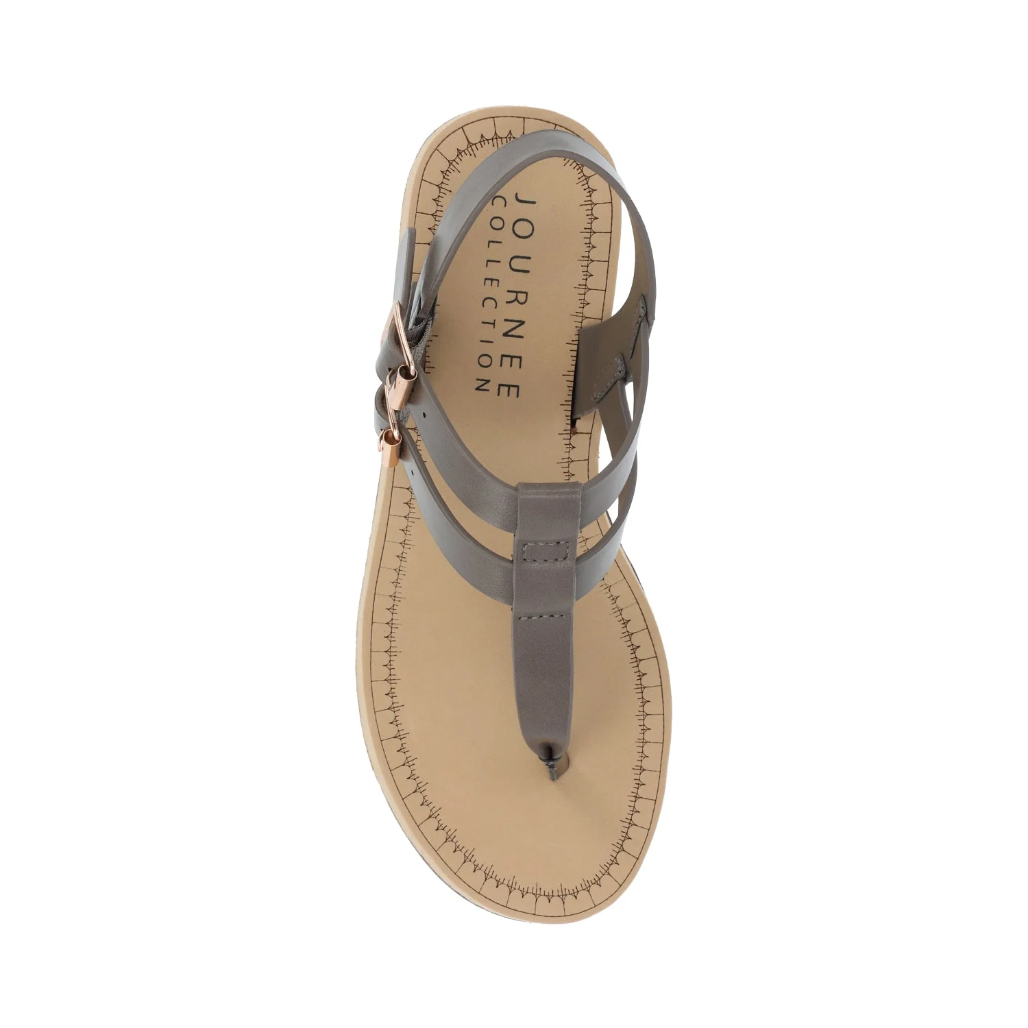 BIANCA WEDGE SANDALS IN WIDE - Brown - Image 4