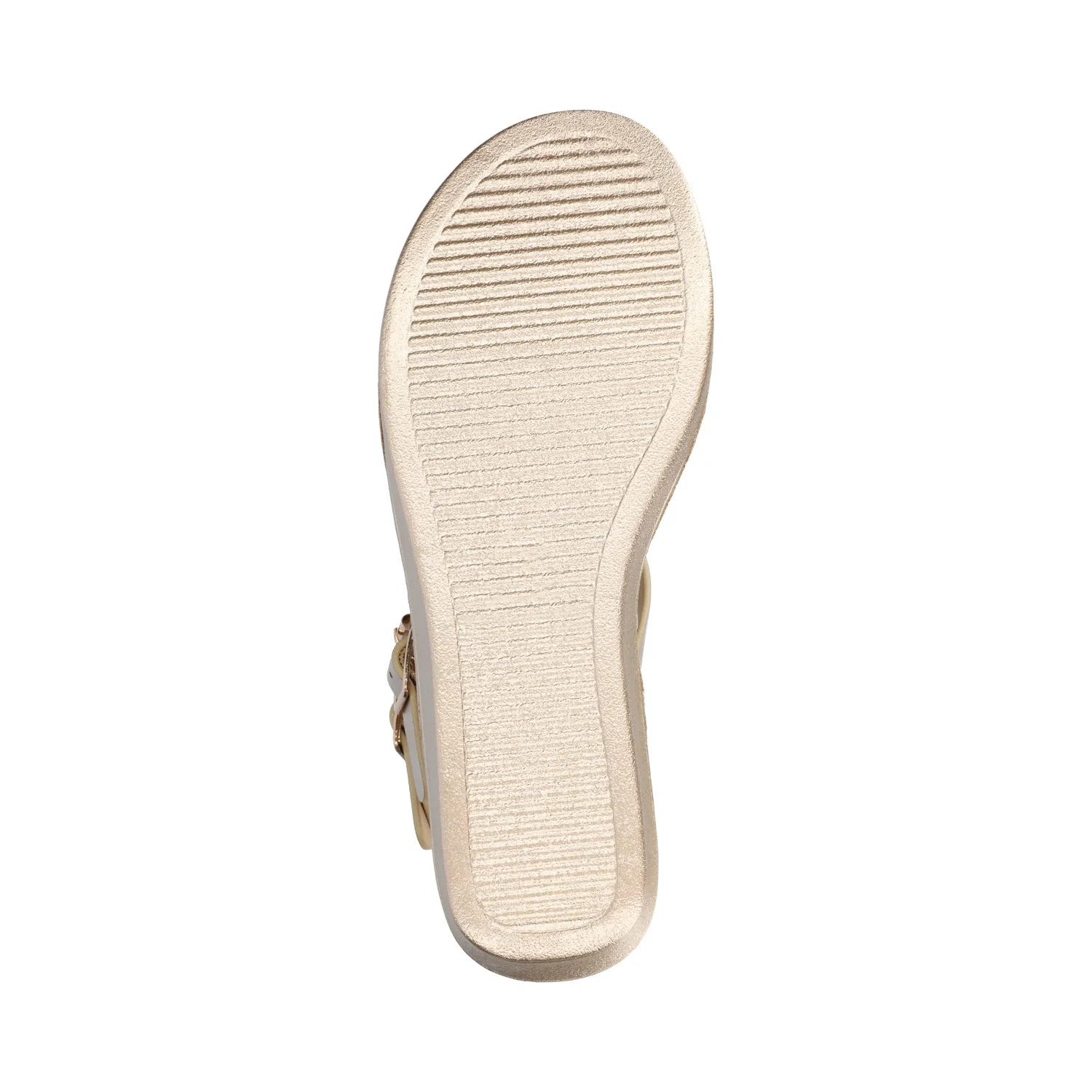 BIANCA WEDGE SANDALS IN WIDE - Champagne - Image 5