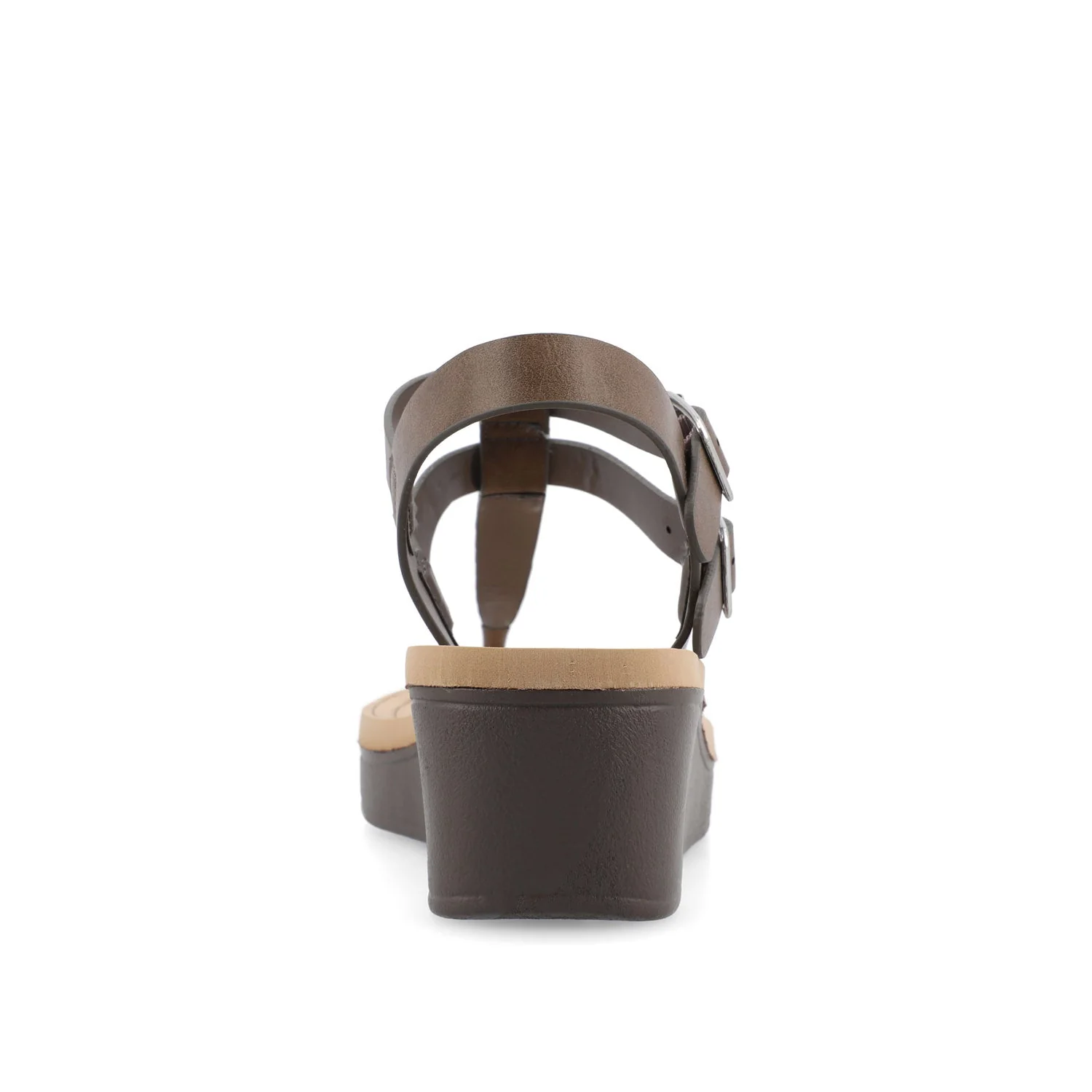 BIANCA WEDGE SANDALS IN WIDE - Grey - Image 6