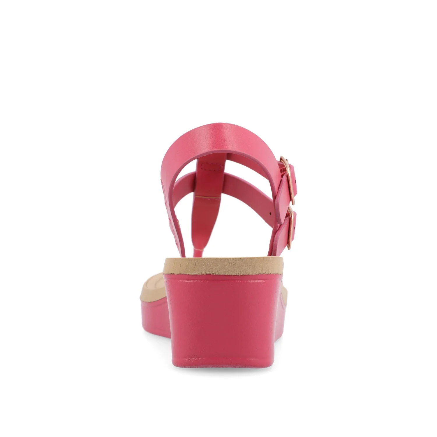 BIANCA WEDGE SANDALS IN WIDE - Pink - Image 6