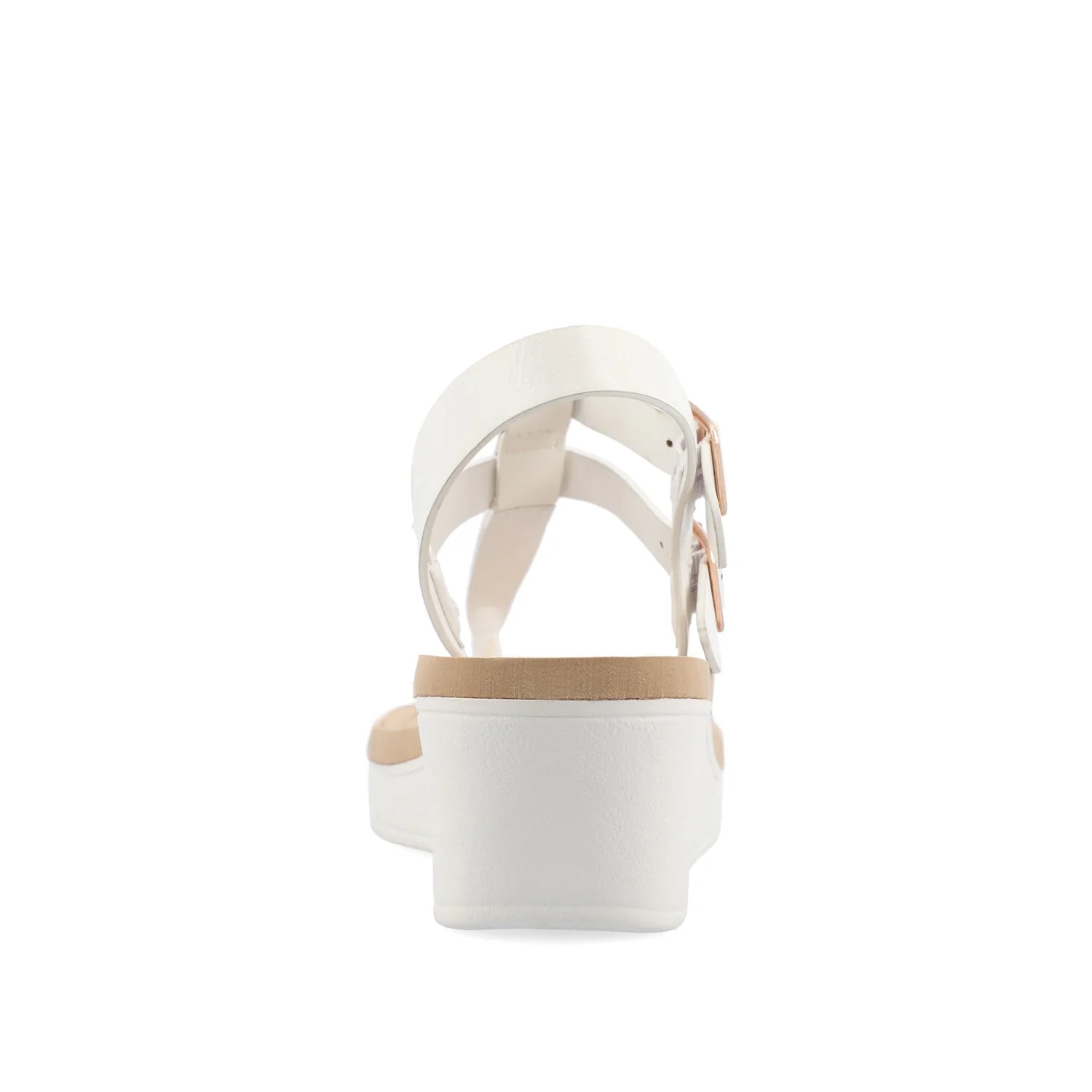BIANCA WEDGE SANDALS IN WIDE - White - Image 6