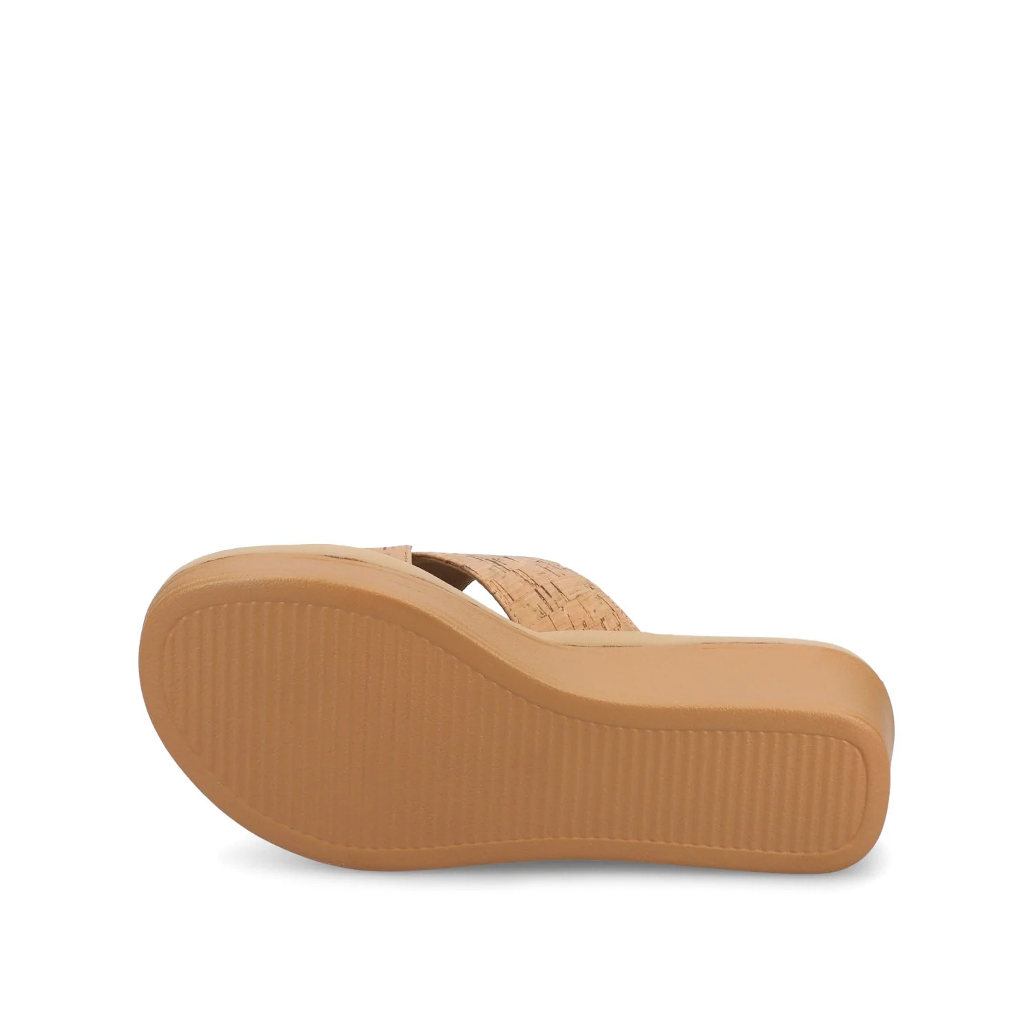 Biara Platform Wedge Sandals - Cork - Image 6