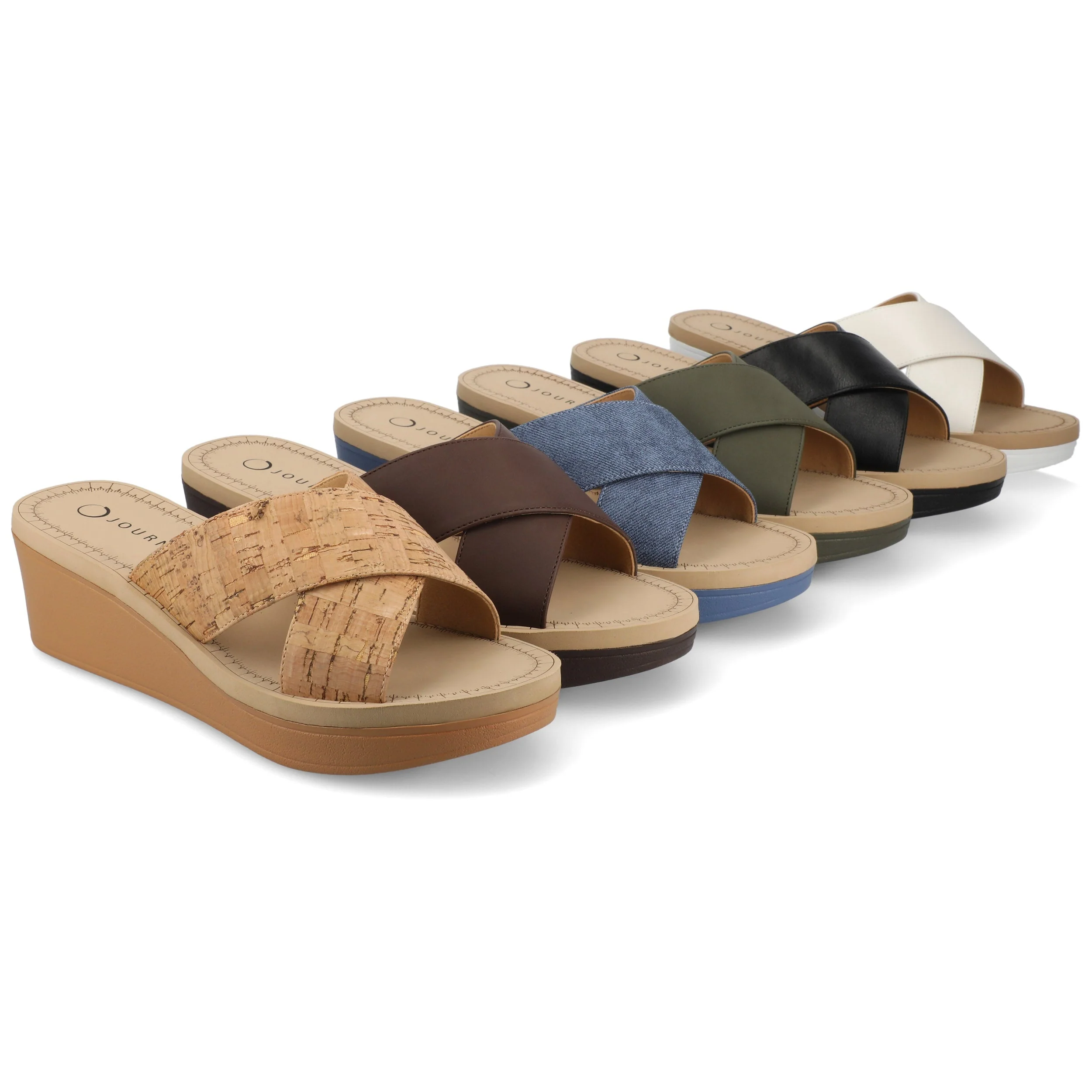 Biara Platform Wedge Sandals - Cork - Image 8