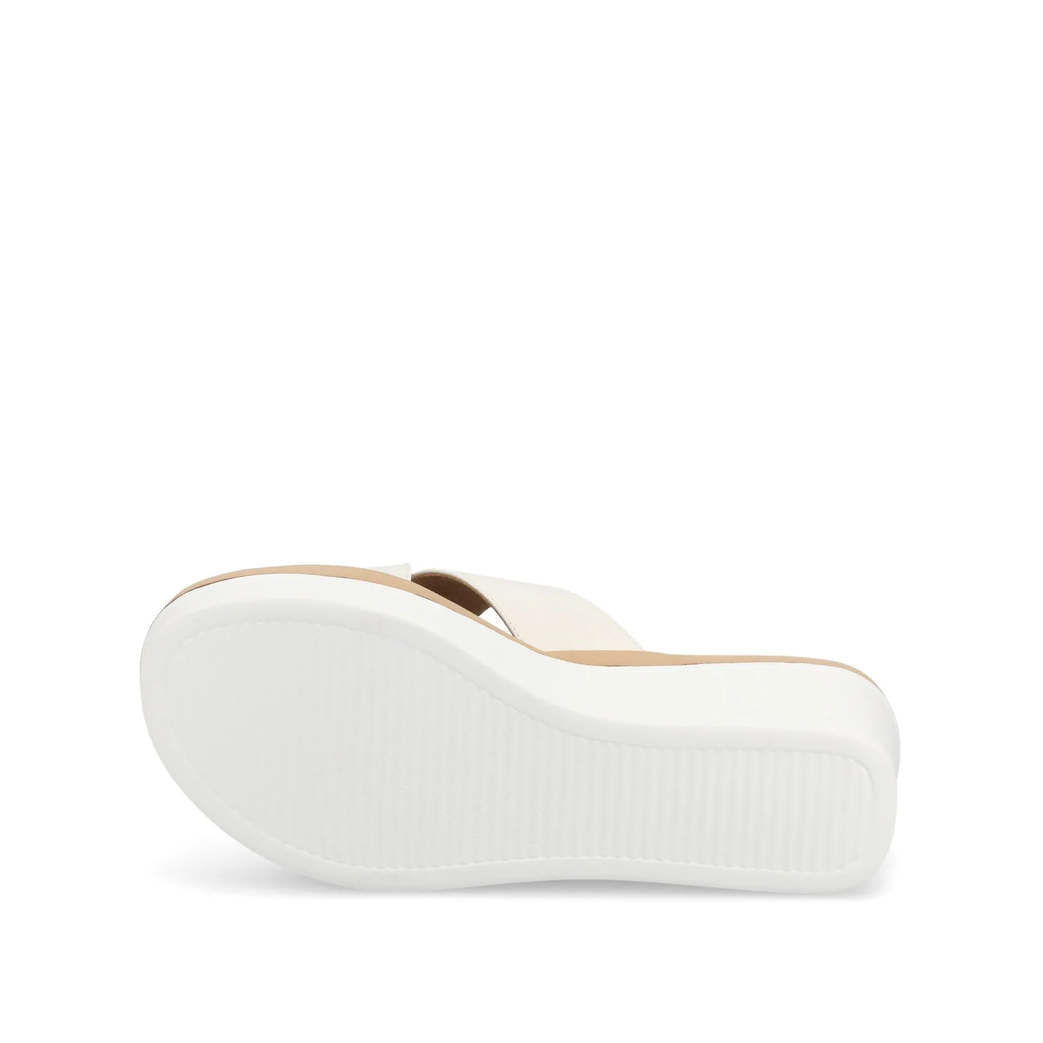Biara Platform Wedge Sandals - White - Image 5