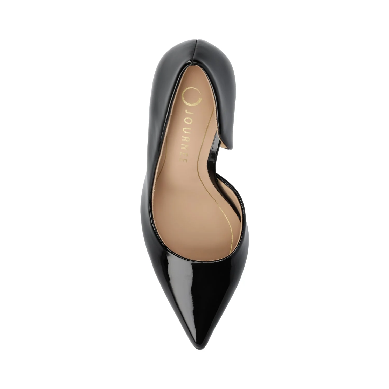 BLANCA D'ORSAY STILETTO PUMPS - Patent Black - Image 4