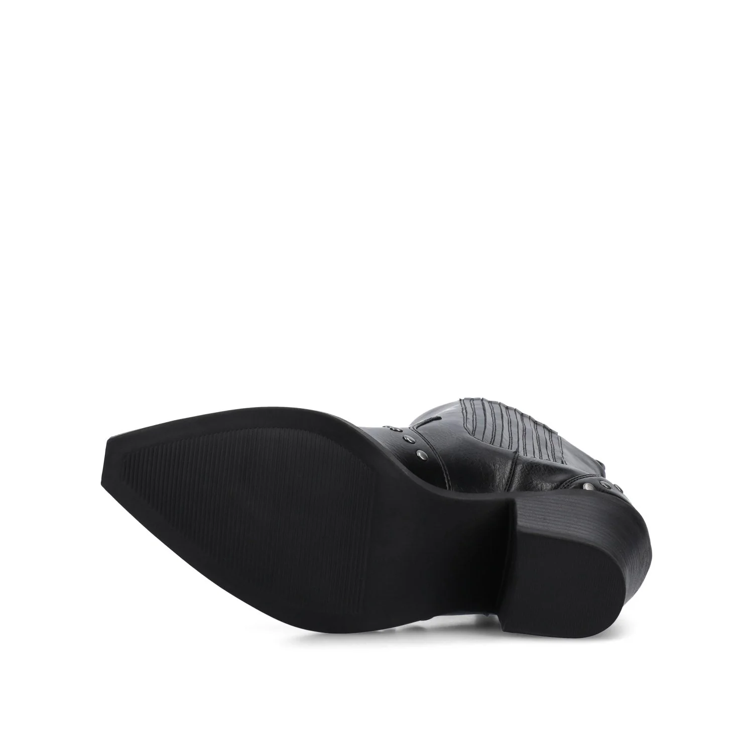 BRAYLEE WESTERN ANKLE BOOTIES - Black - Image 6