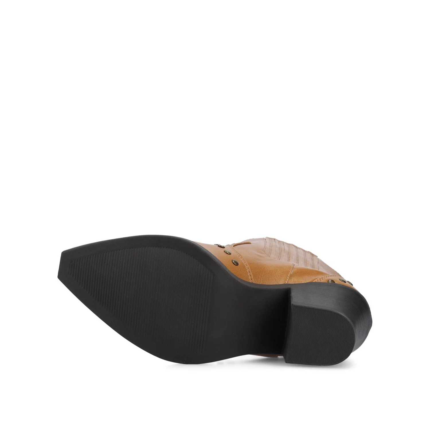 BRAYLEE WESTERN ANKLE BOOTIES - Tan - Image 6