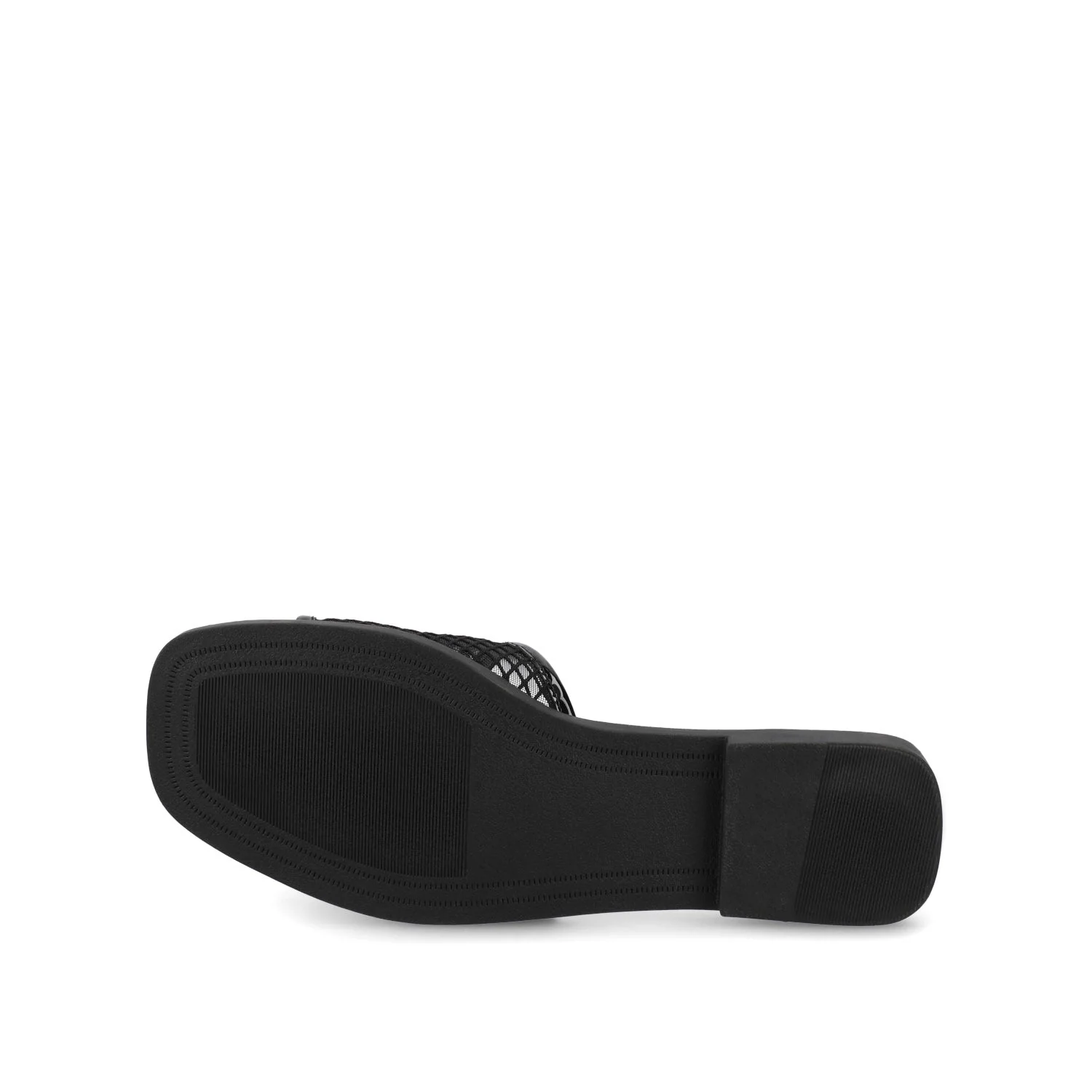 BRECKLEY SLIDE SANDALS IN MESH - Black Mesh - Image 5