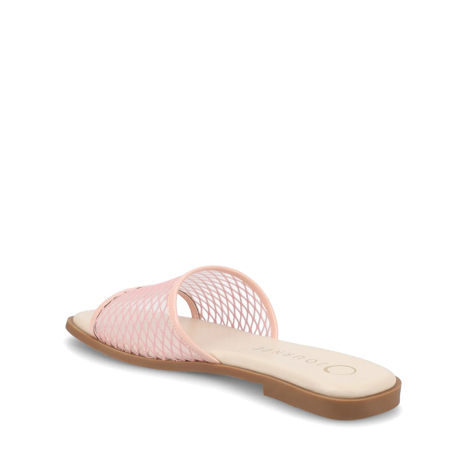 BRECKLEY SLIDE SANDALS IN MESH - Pink Mesh - Image 4