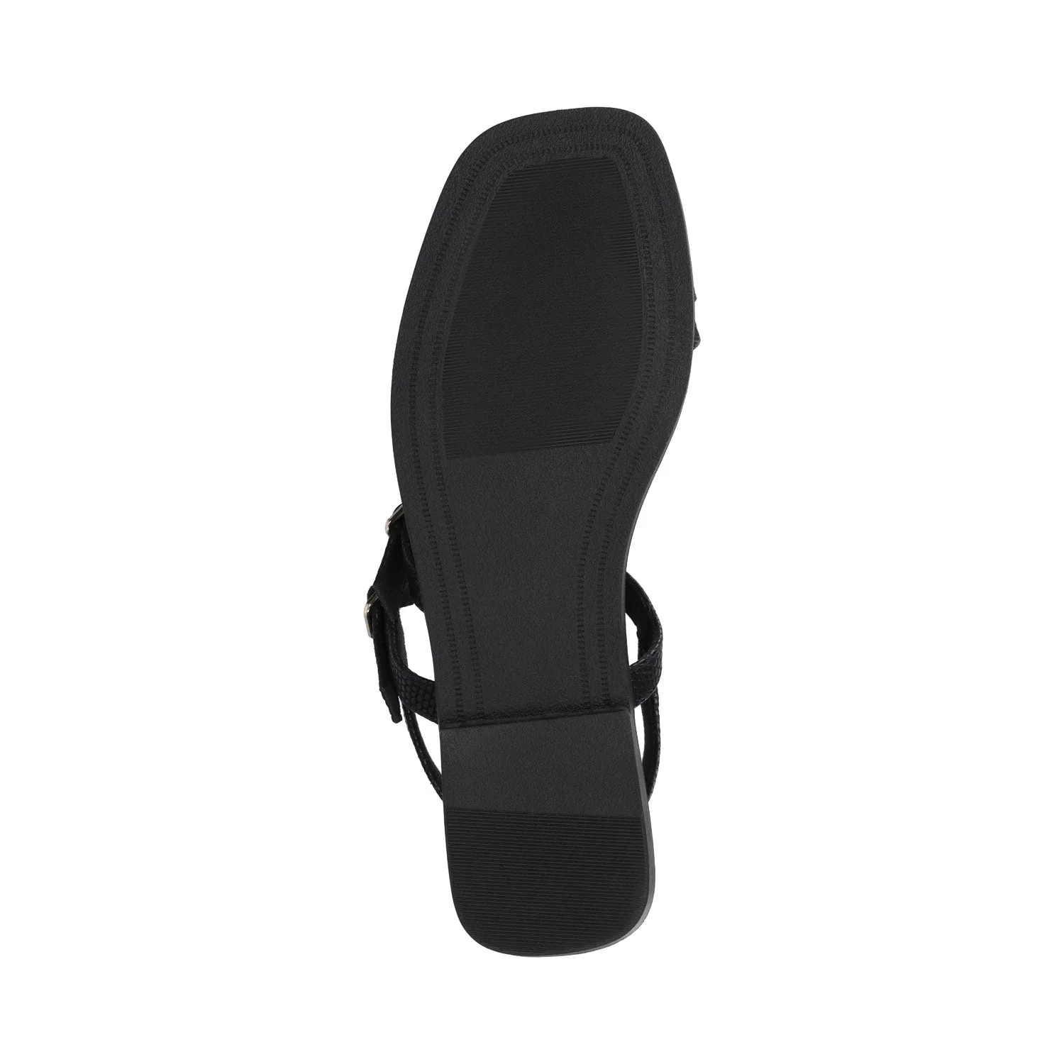 BRIANNA ANKLE STRAP SANDALS - Black Lizard - Image 6