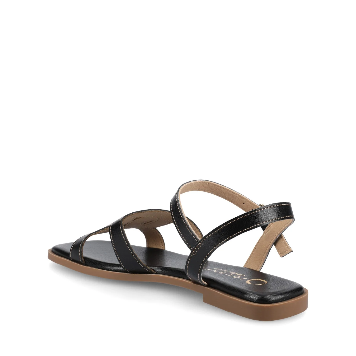BRIDEY ANKLE STRAP SANDALS - Black - Image 3