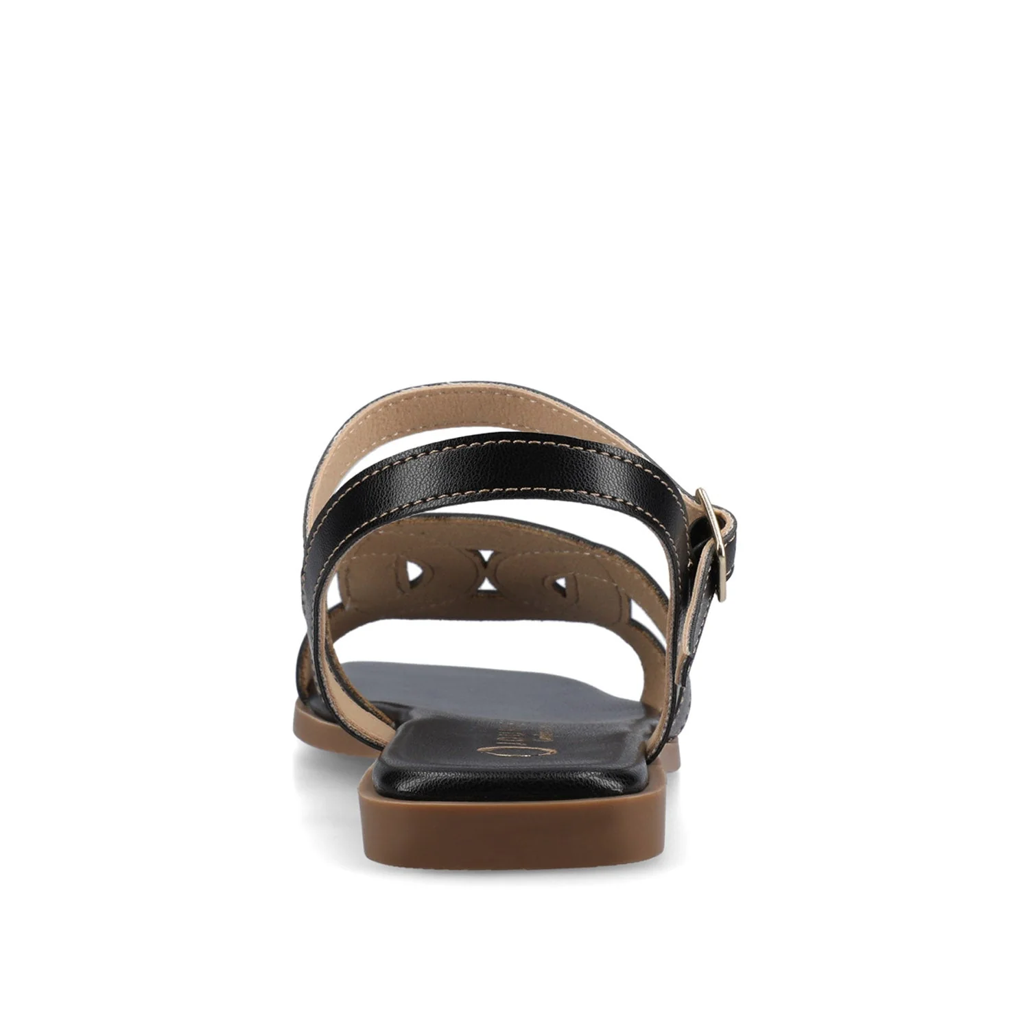 BRIDEY ANKLE STRAP SANDALS - Black - Image 6