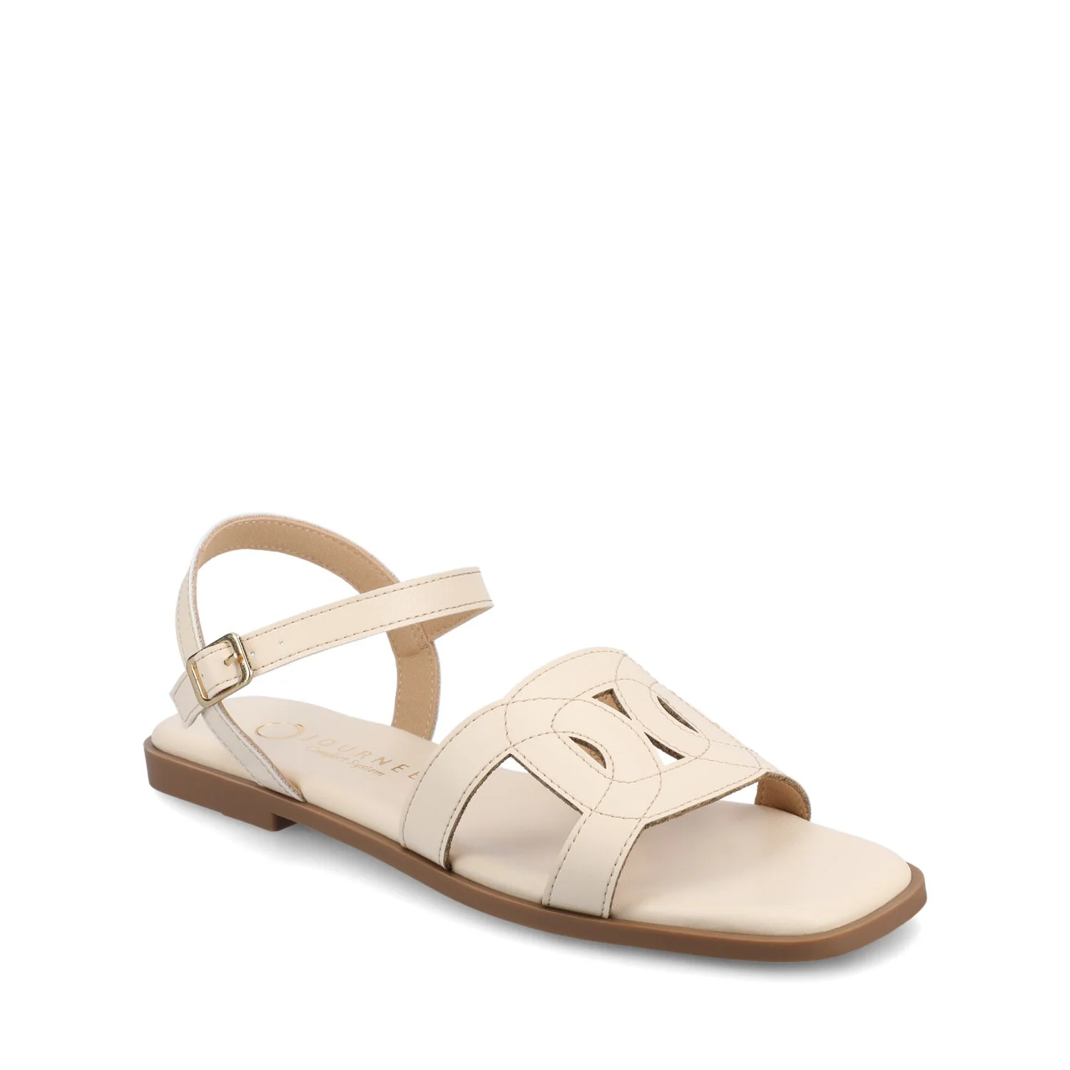 BRIDEY ANKLE STRAP SANDALS - Bone - Image 2