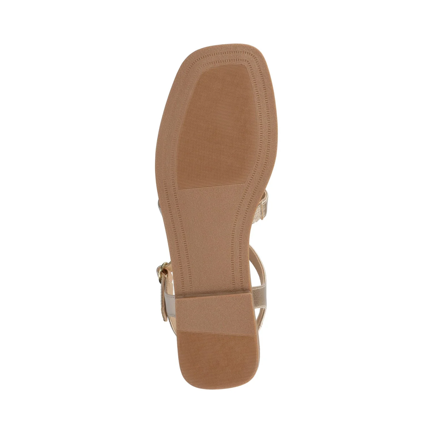 BRILEY ANKLE STRAP SANDALS - Gold - Image 5