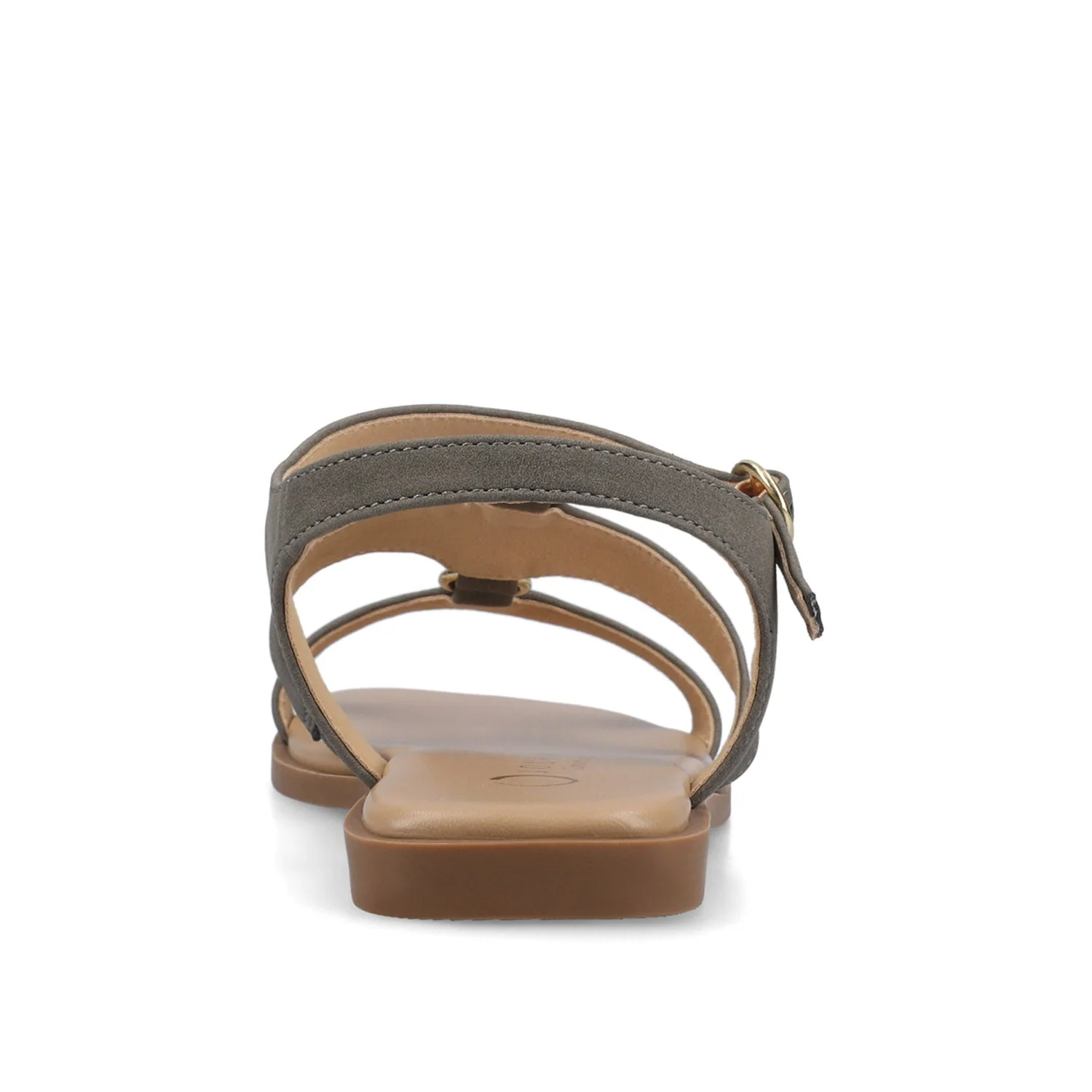 BRILEY ANKLE STRAP SANDALS - Greige Nubuck - Image 6