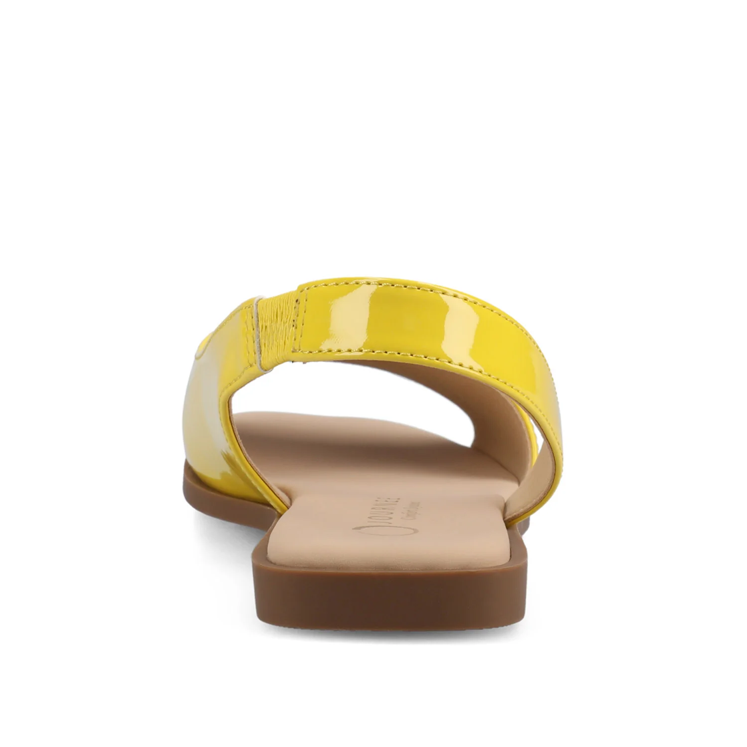 BRINSLEY PATENT SANDALS IN WIDE - Mango - Image 6