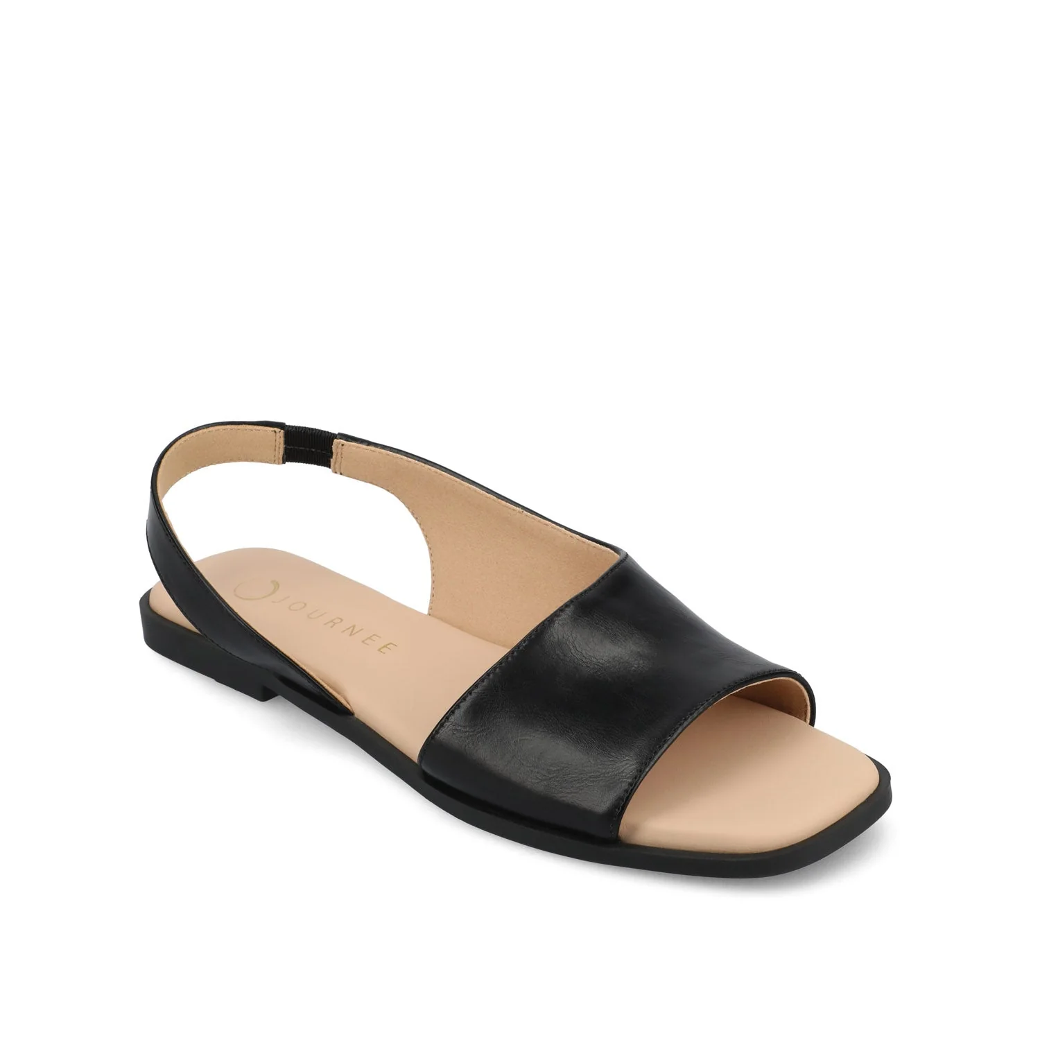 BRINSLEY SANDALS IN VEGAN LEATHER - Black PU - Image 2