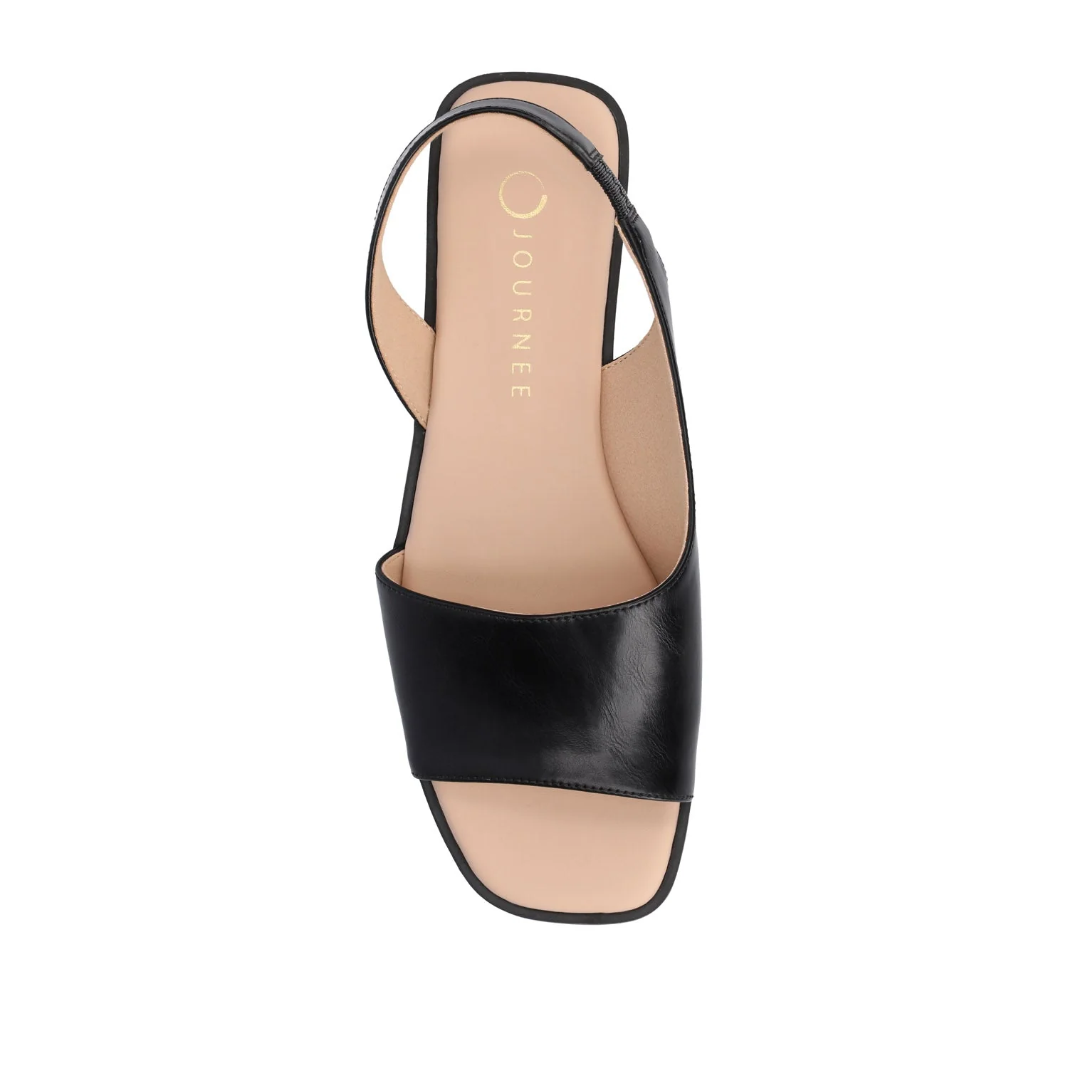 BRINSLEY SANDALS IN VEGAN LEATHER - Black PU - Image 6